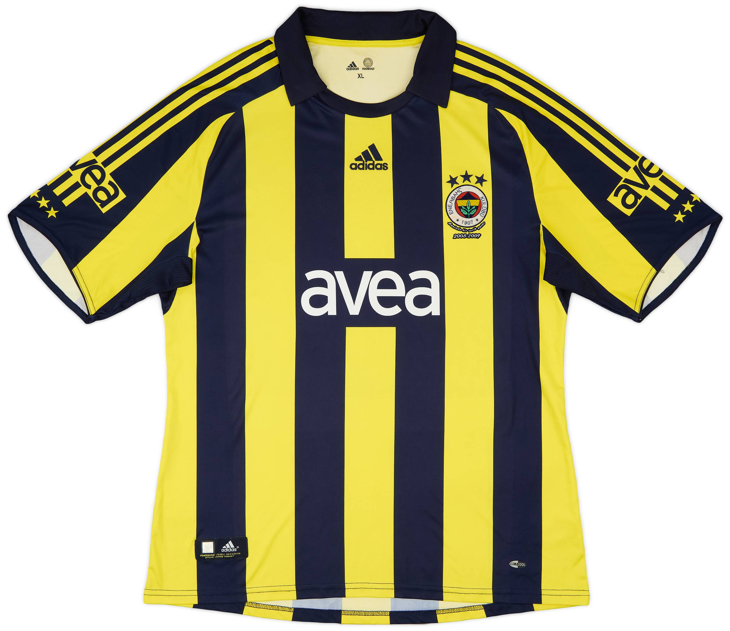 2008-09 Fenerbahce Home Shirt - 8/10 - (XL)