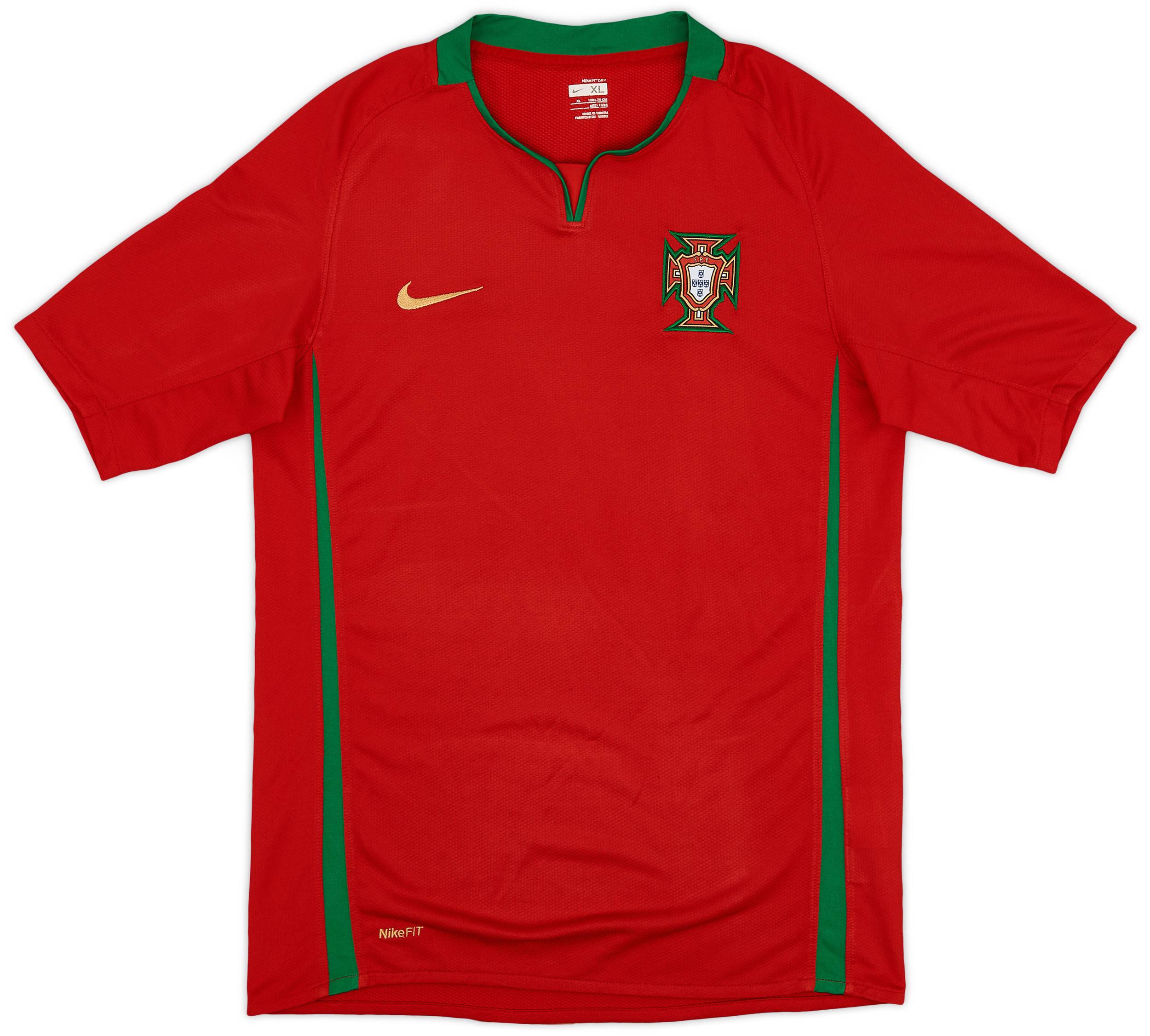 2008-10 Portugal Home Shirt - 5/10 - (XL.Boys)