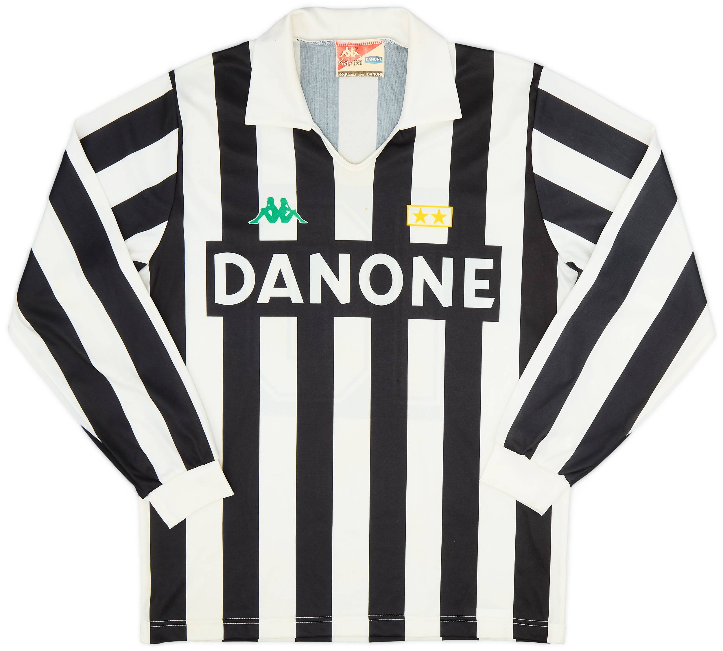 1992-94 Juventus Home L/S Shirt #10 - 8/10 - (L)