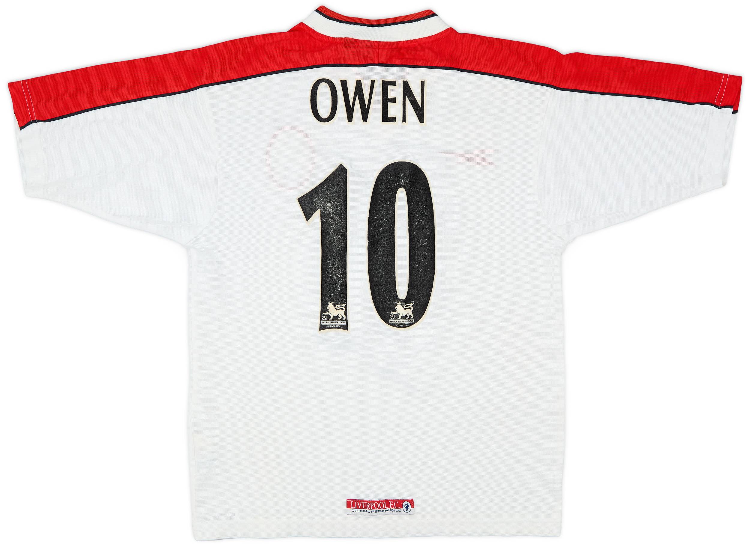 1998-99 Liverpool Away Shirt Owen #10 - 6/10 - (S)
