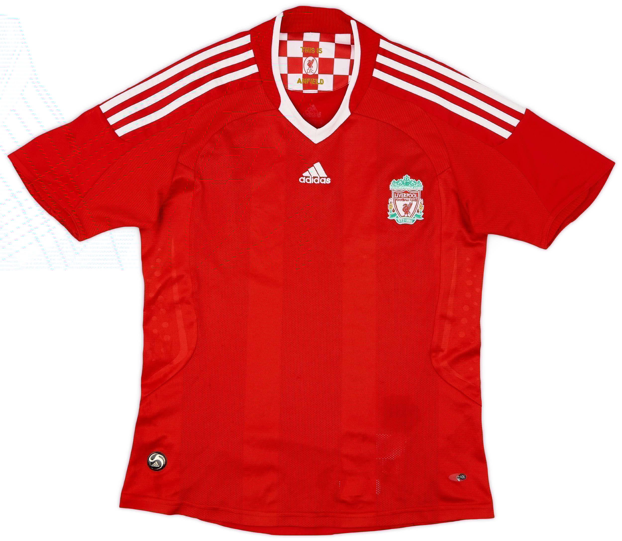 2008-10 Liverpool Home Shirt - 7/10 - (Women's M)