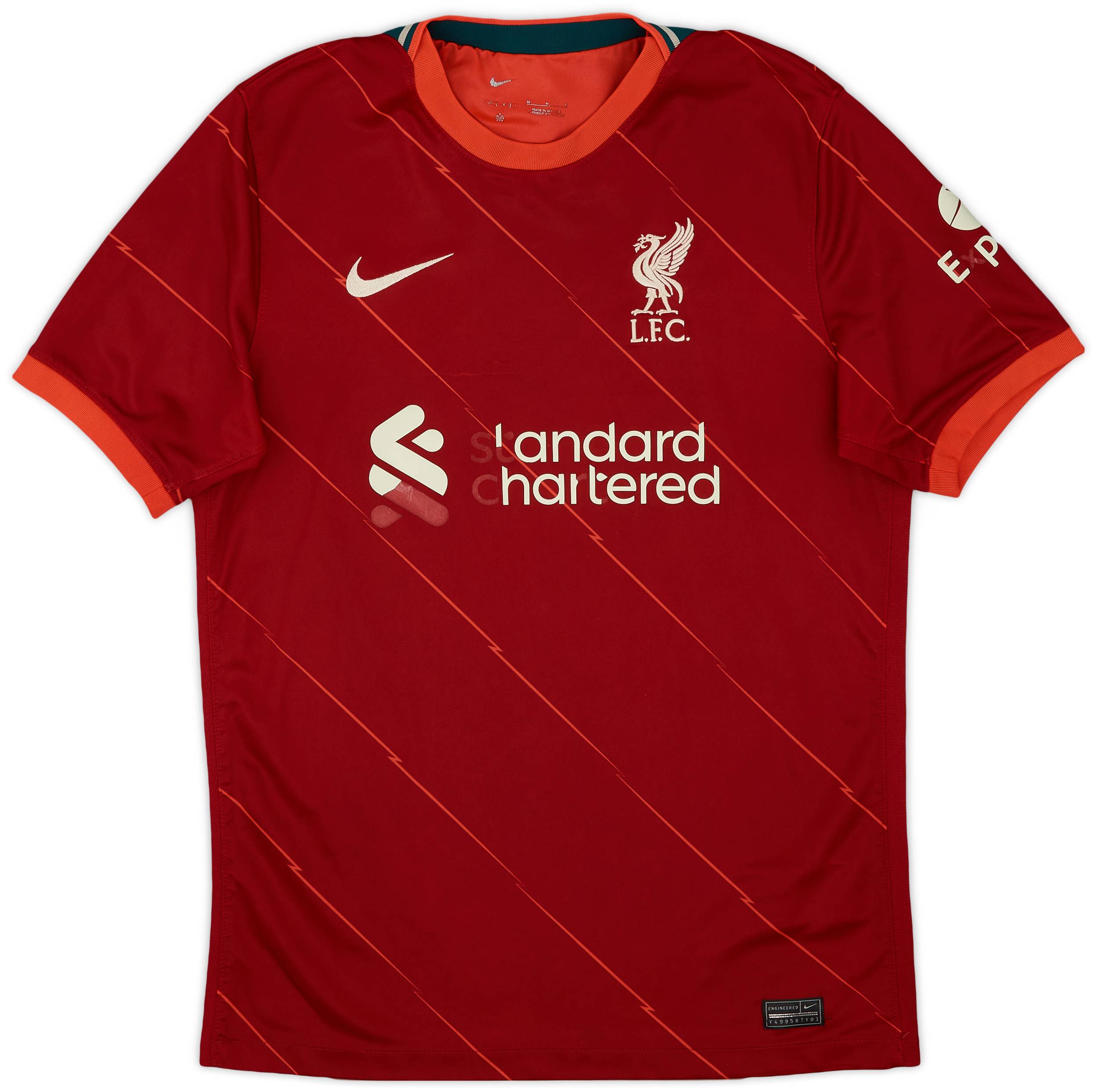 Liverpool Football Liverpool Champions 2021 T Shirt 2020-21