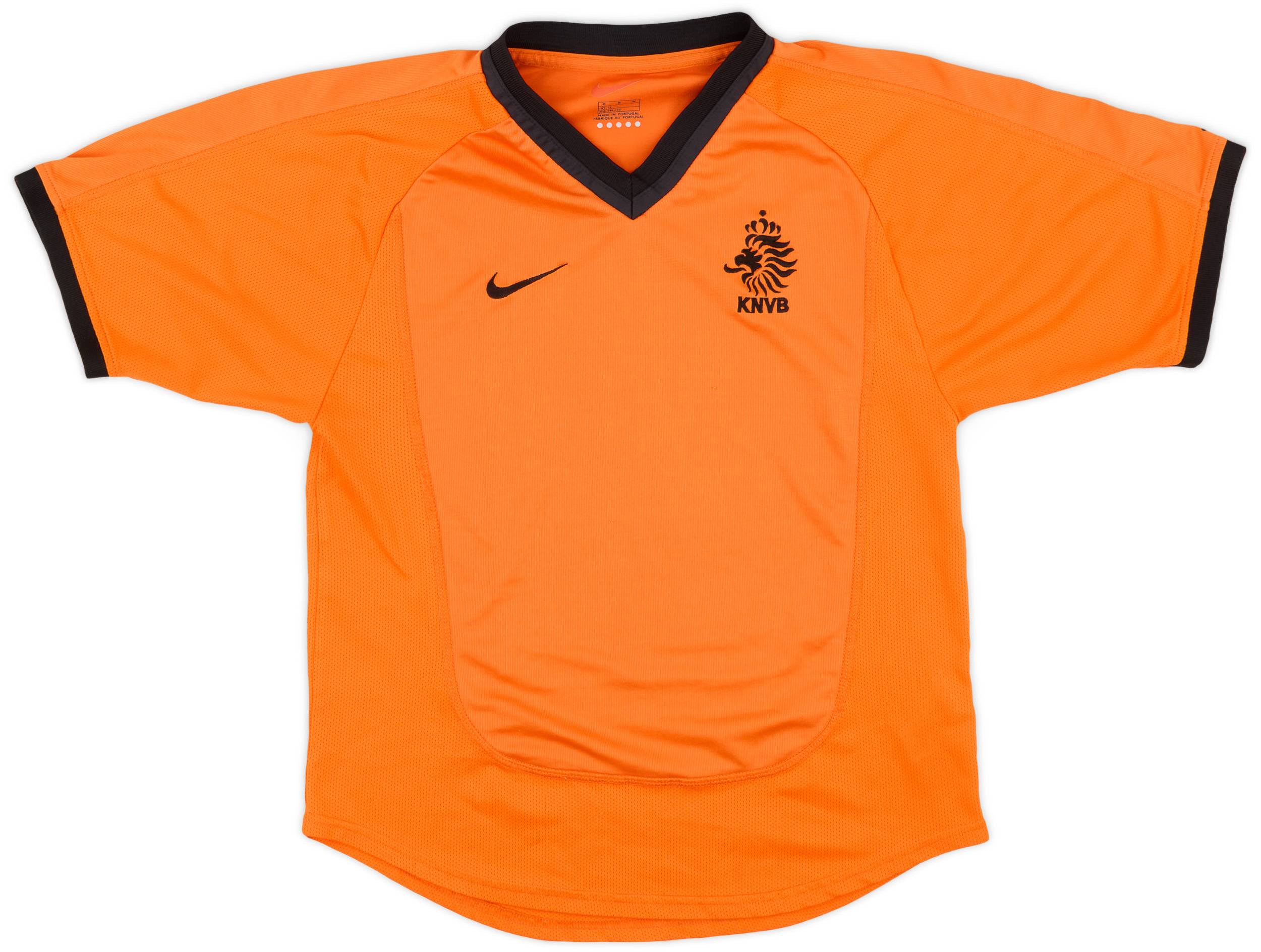 2000-02 Netherlands Home Shirt - 8/10 - (M.Boys)