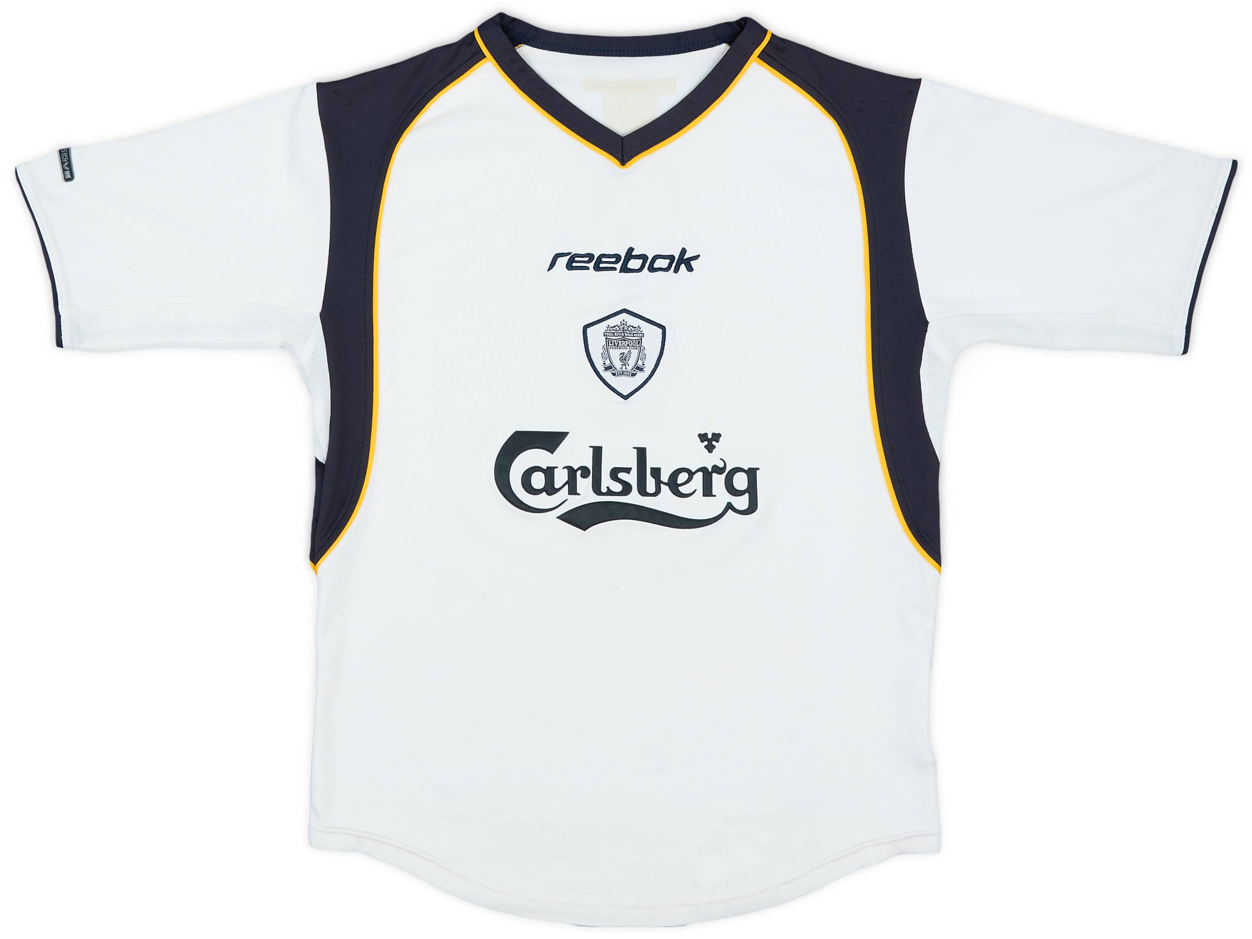 2001-03 Liverpool Away Shirt - 6/10 - (L.Boys)
