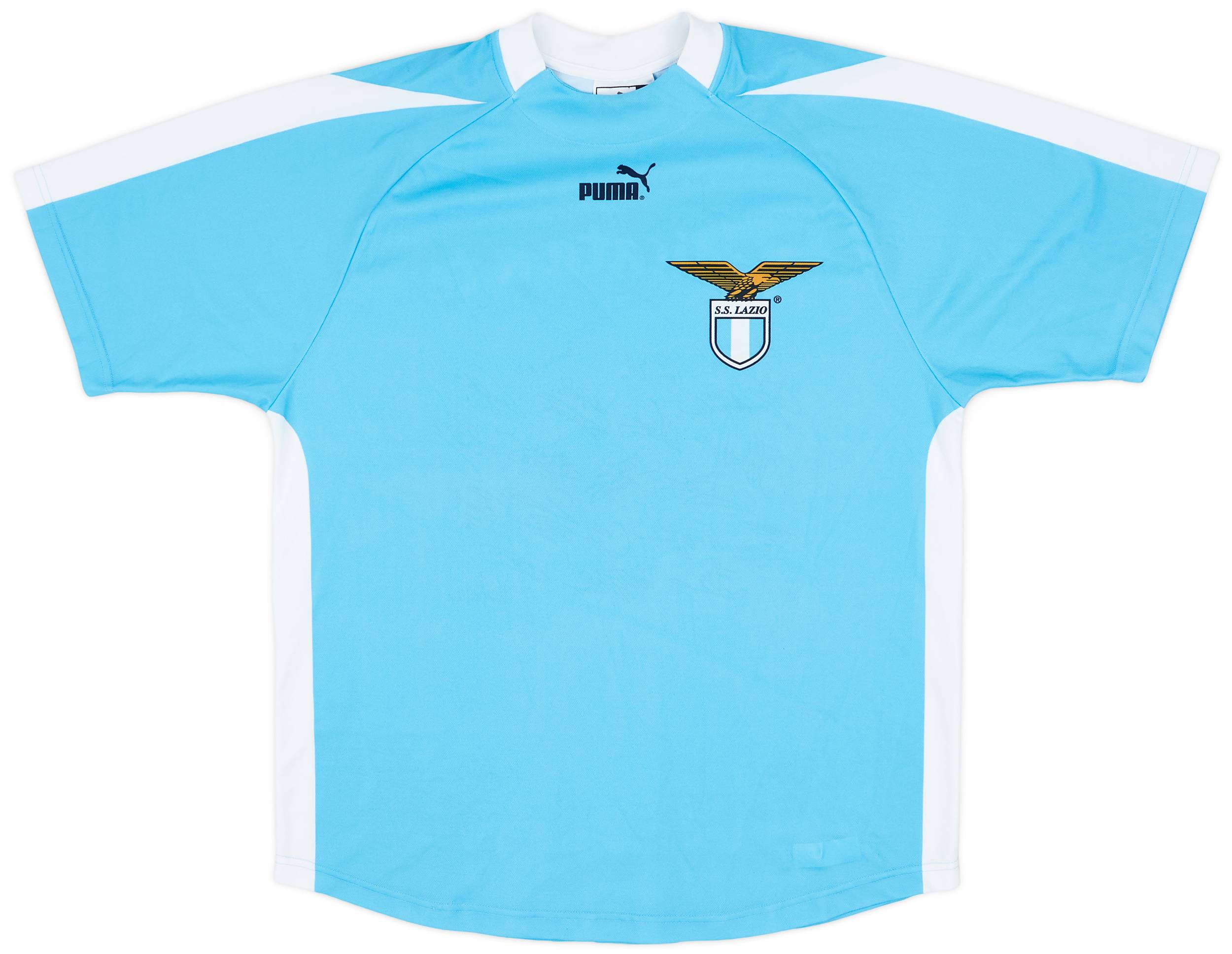 2003-04 Lazio 'Signed' Basic Home Shirt - 7/10 - (M)