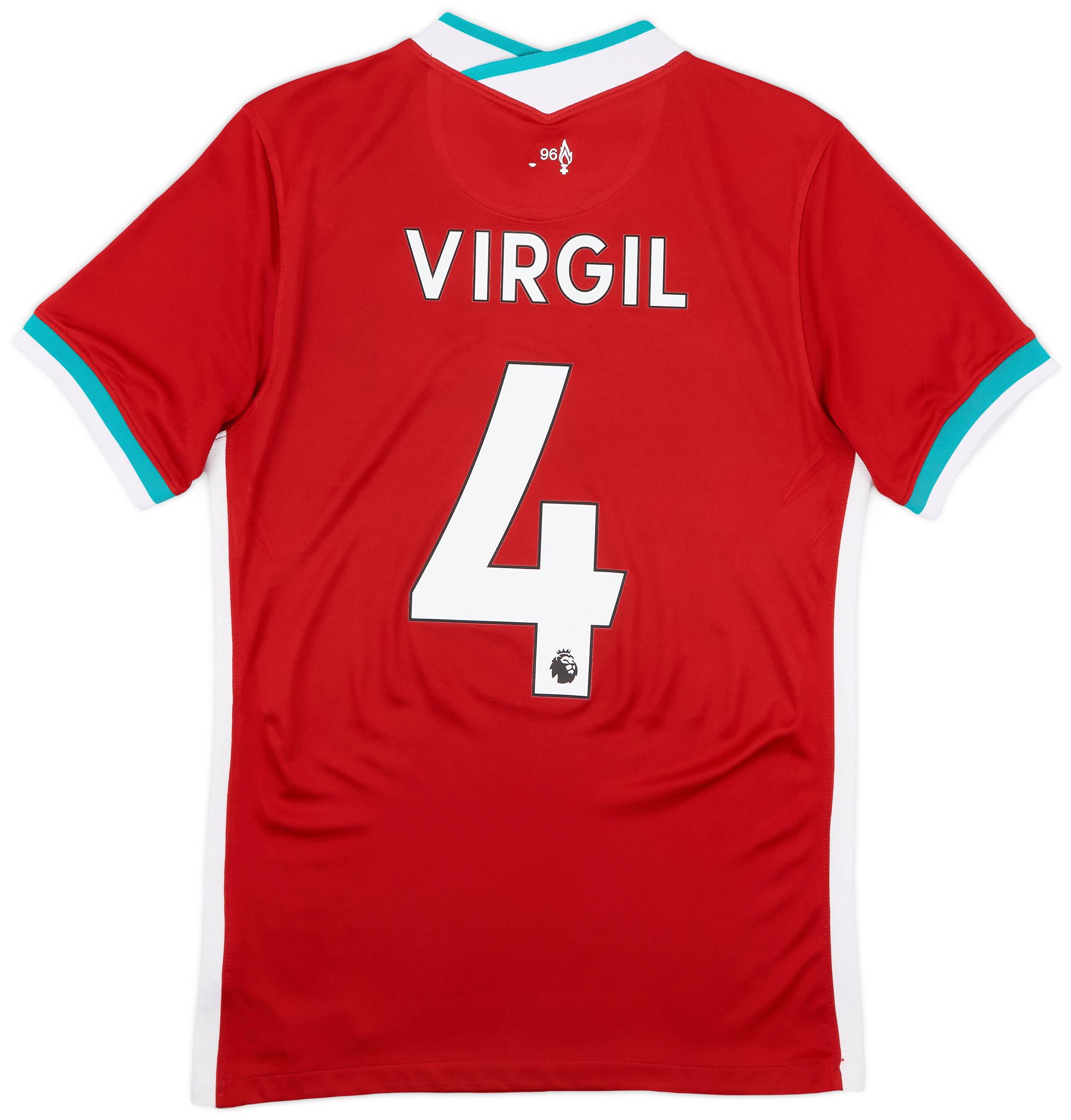 2020-21 Liverpool Home Shirt Virgil #4 - 7/10 - (S)