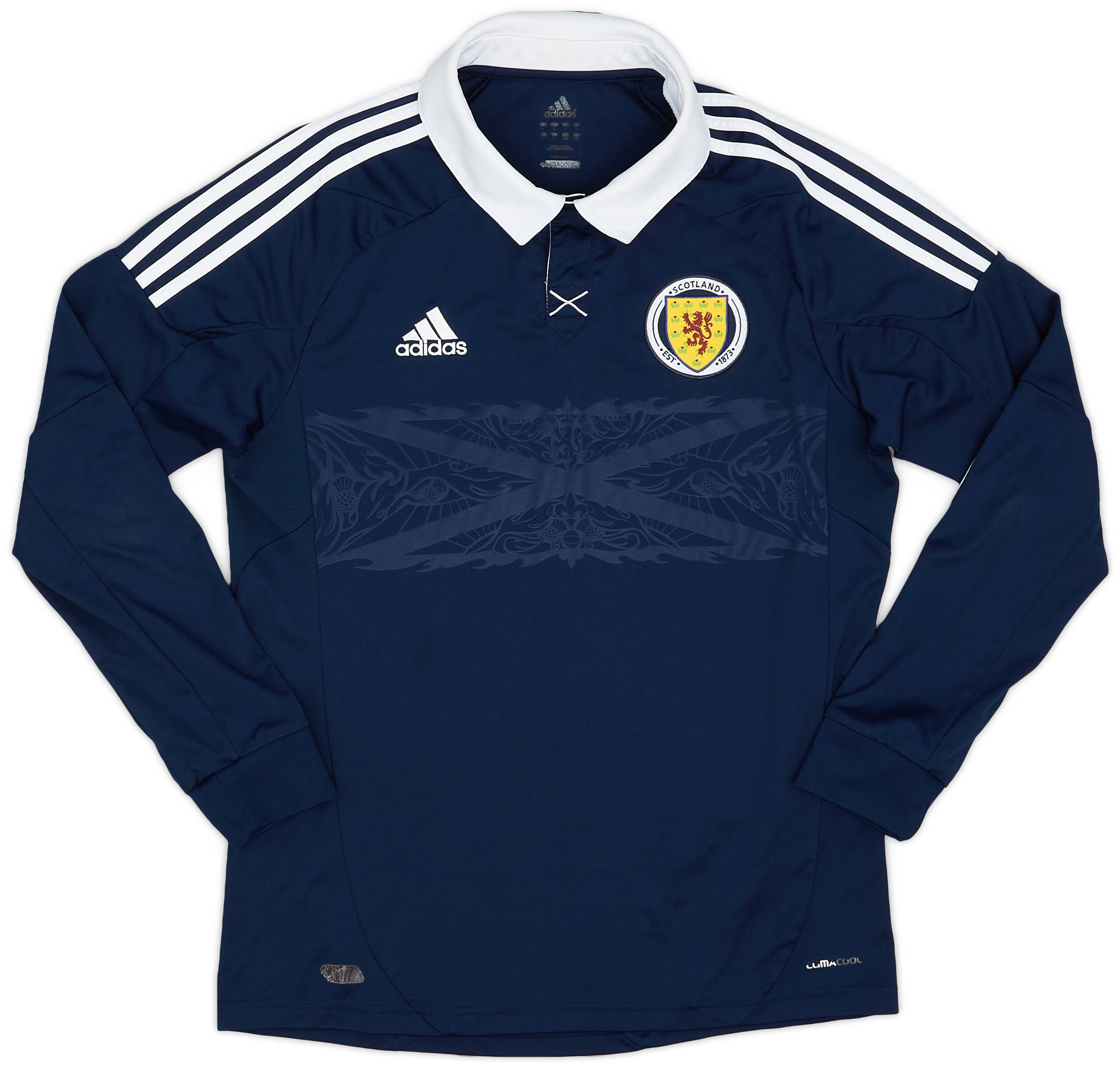 2011-13 Scotland Home L/S Shirt - 6/10 - (L)