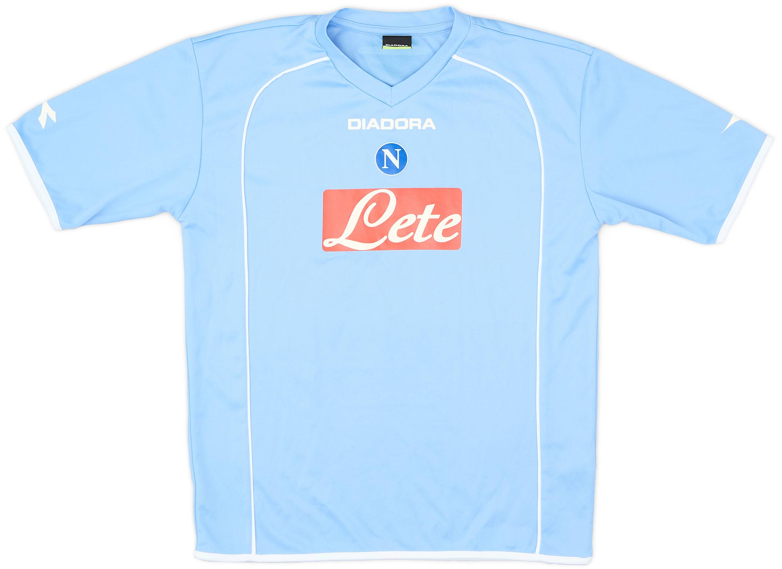 2006-07 Napoli Home Shirt - 8/10 - (XL.Boys)
