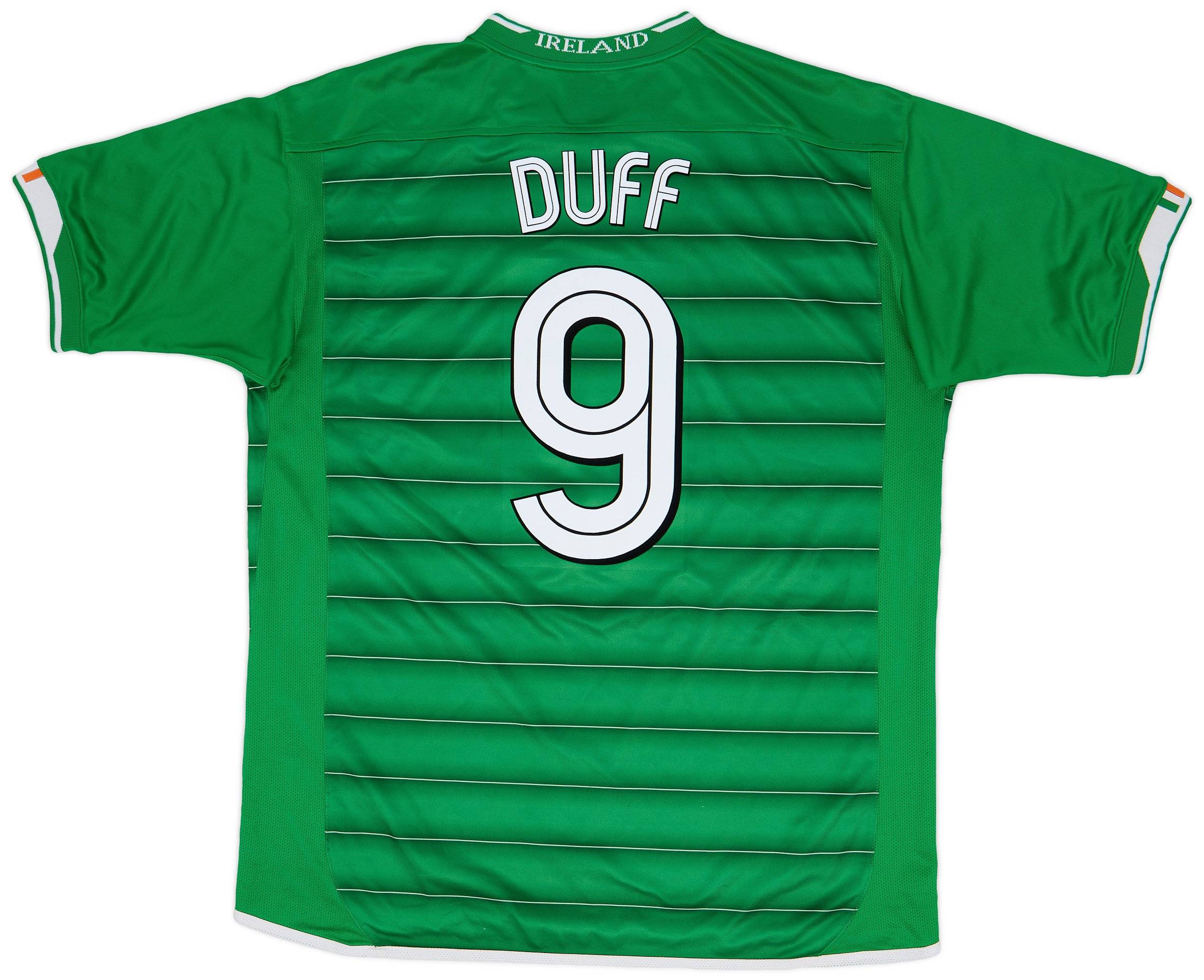 2003-04 Ireland Home Shirt Duff #9 - 7/10 - (XL)