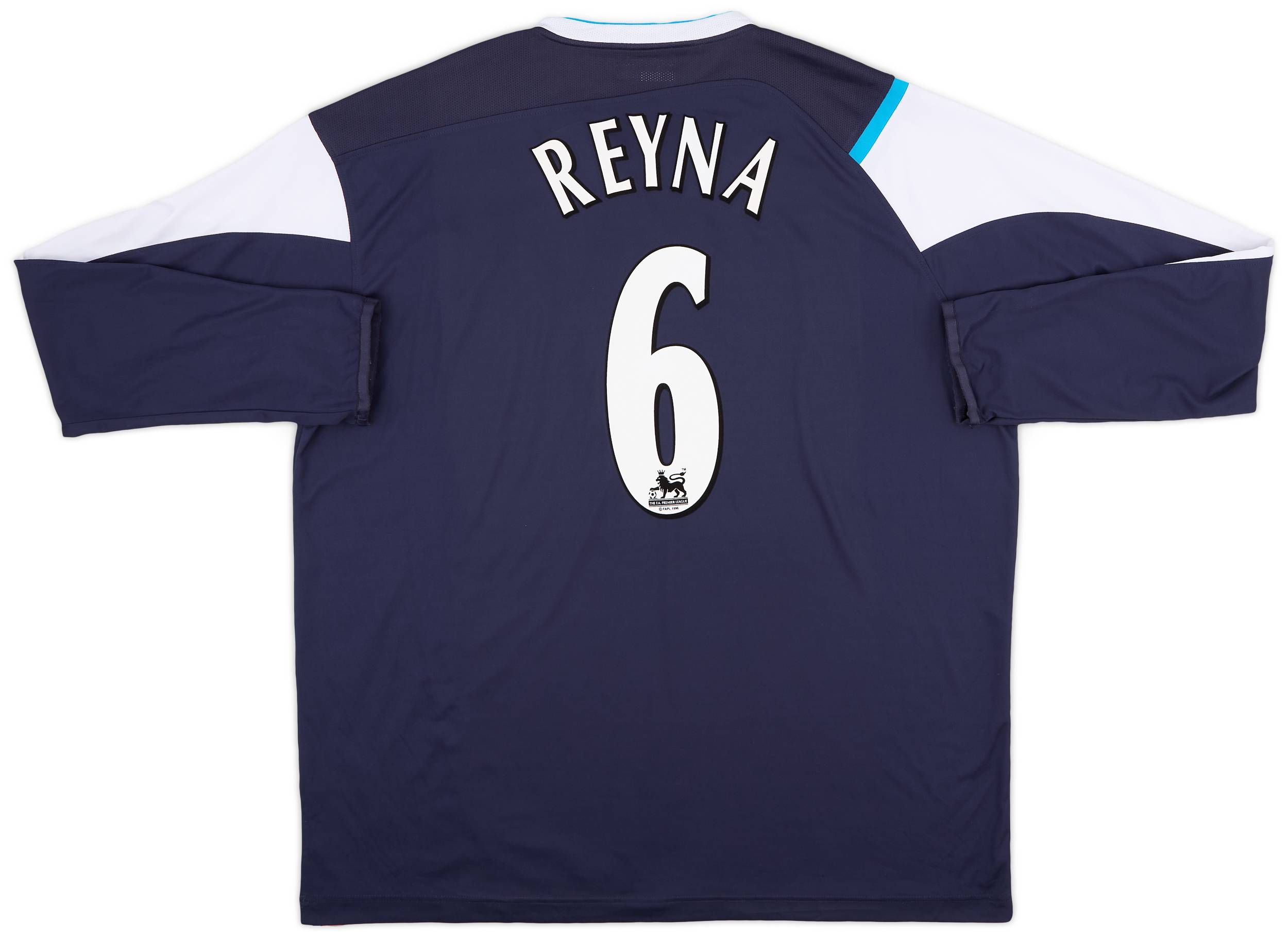 2005-06 Manchester City Away L/S Shirt Reyna #6 - 6/10 - (XXL)