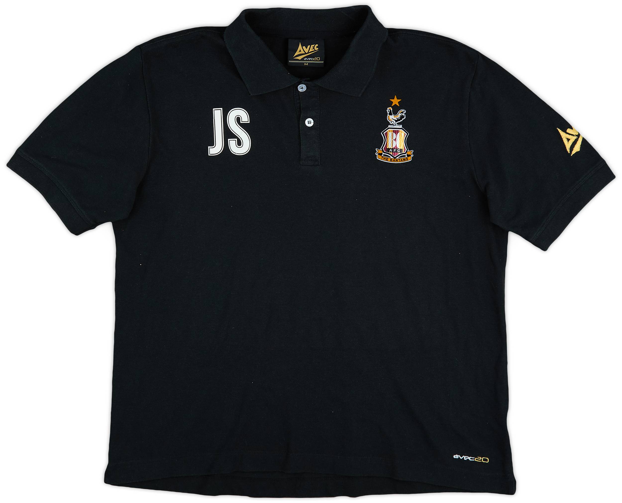 2016-17 Bradford City Staff Issue Polo Shirt JS - 9/10 - (M)
