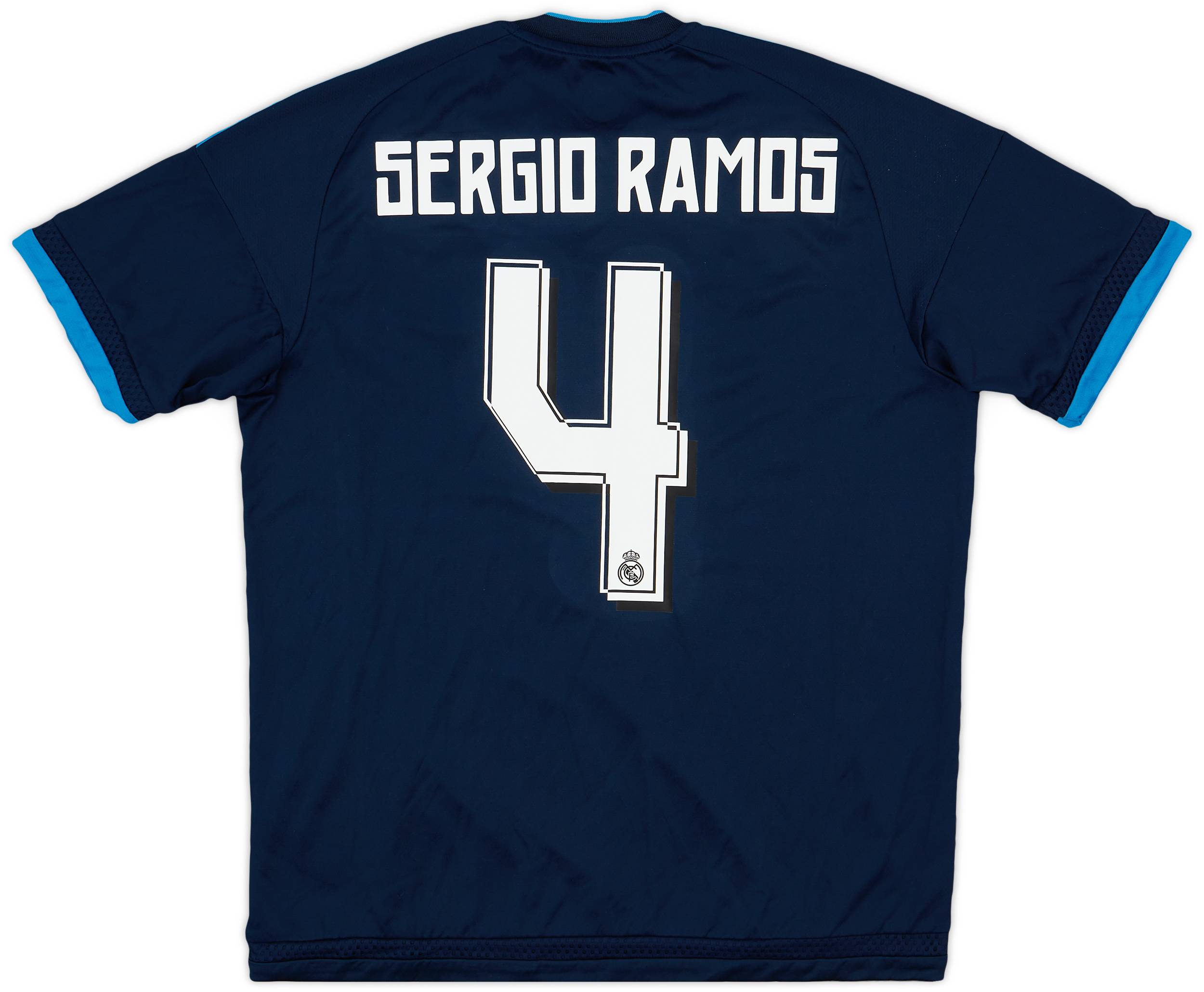 2015-16 Real Madrid Third Shirt Sergio Ramos #4 - 9/10 - (M)