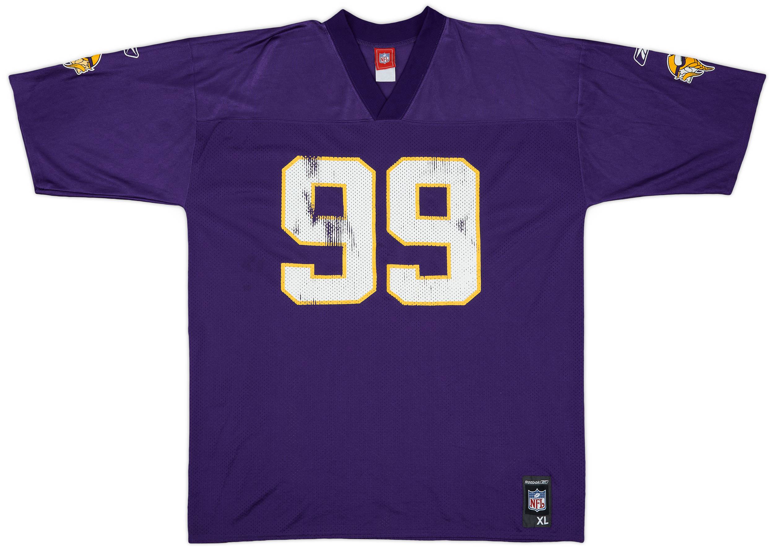 2004 Minnesota Vikings Hovan #99 Reebok Replica Home Jersey - 5/10 - (XL)