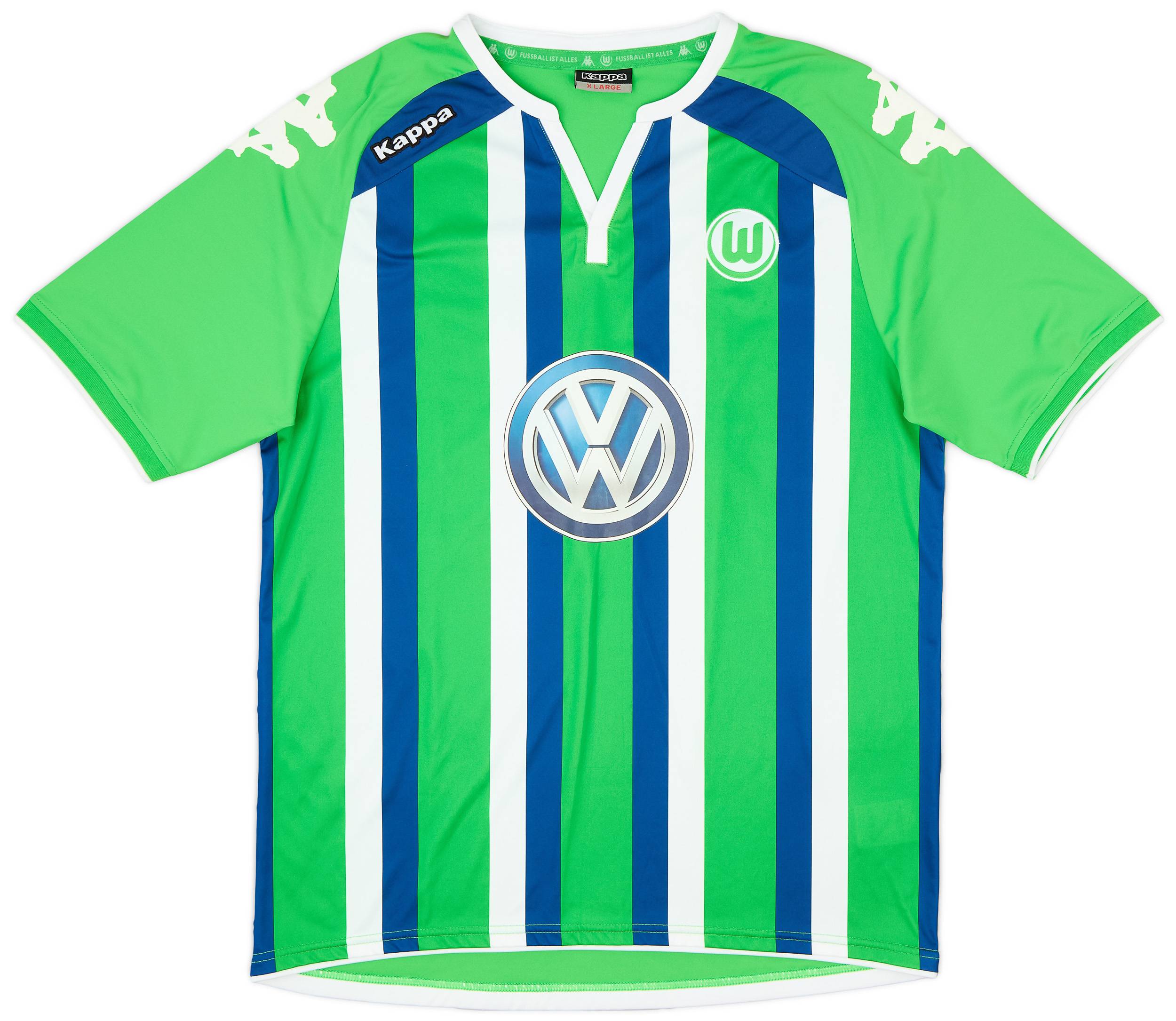 2015-16 Wolfsburg Away Shirt #15 - 9/10 - (XL)
