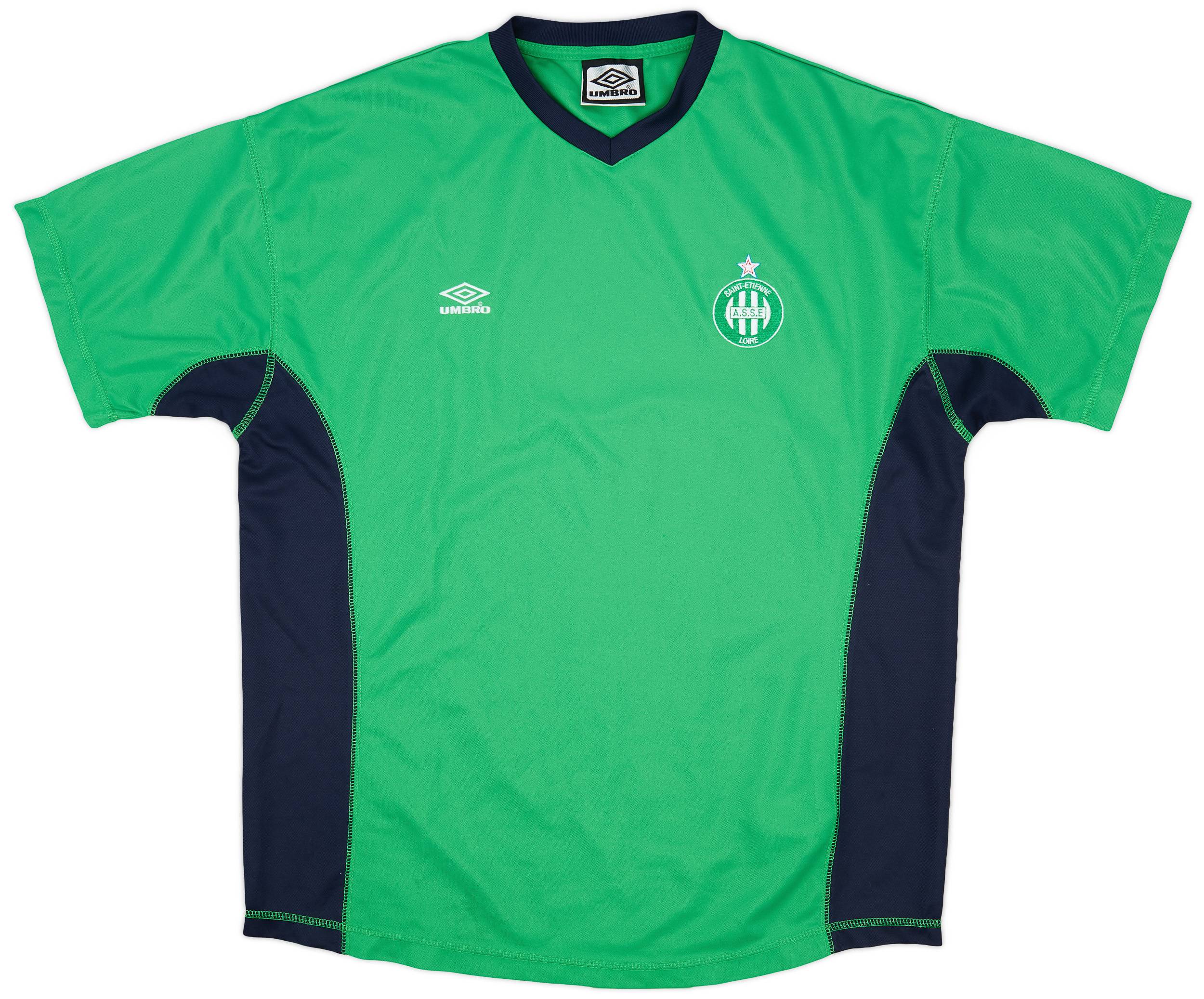 2000-02 Saint Etienne Umbro Training Shirt - 6/10 - (L)