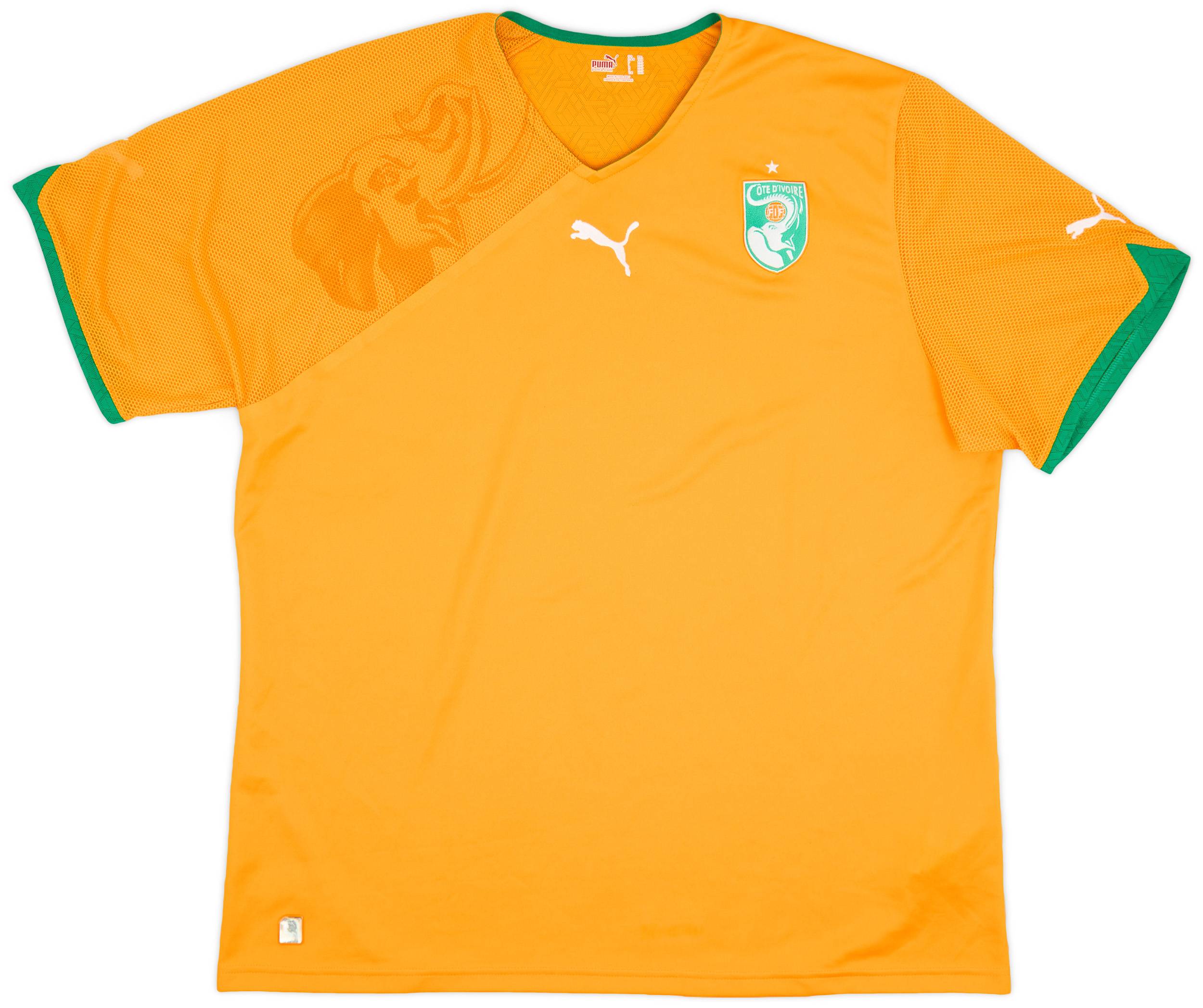 2010-11 Ivory Coast Home Shirt - 9/10 - (XXL)