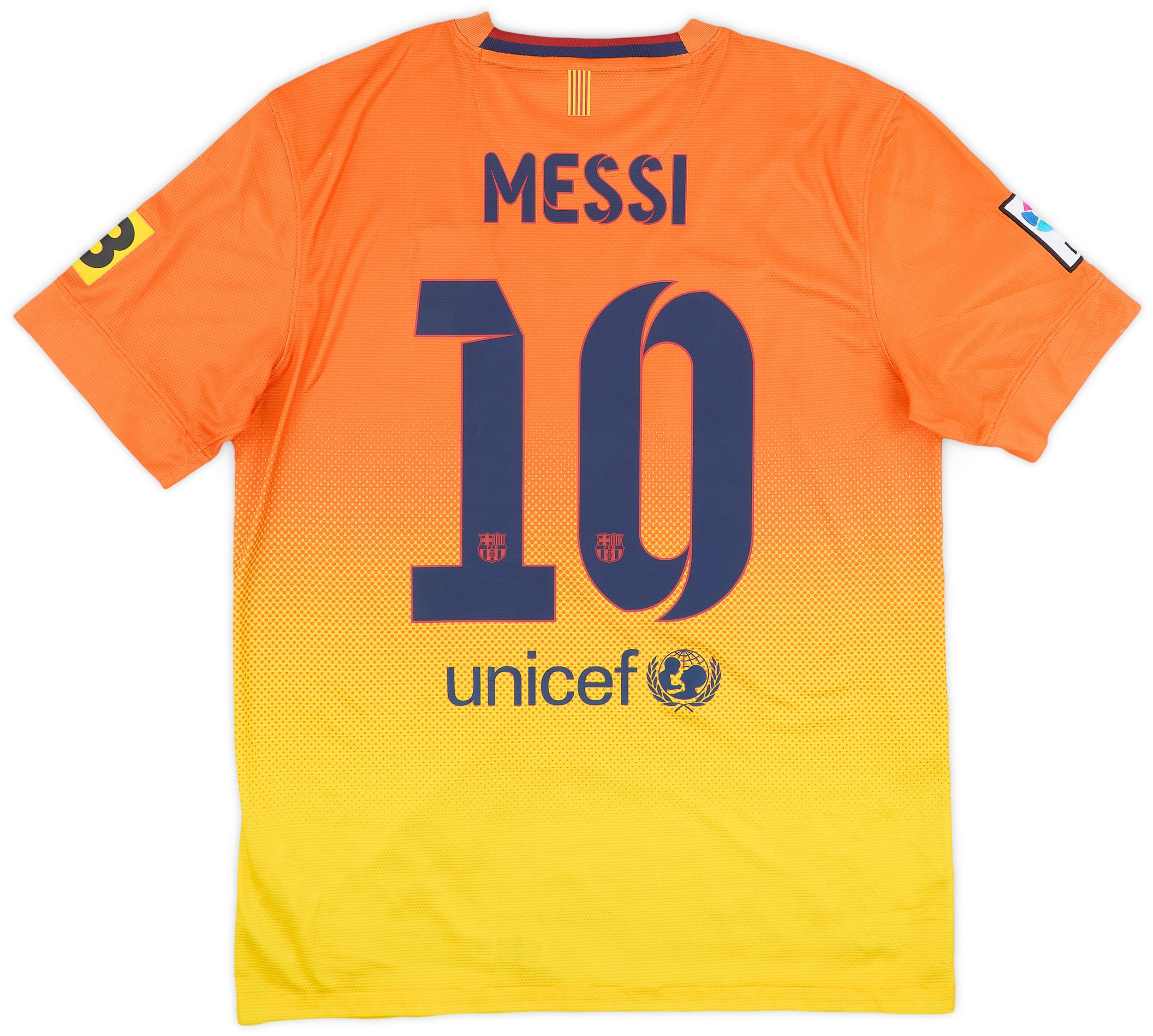 2012-13 Barcelona Away Shirt Messi #10 - 9/10 - (M)