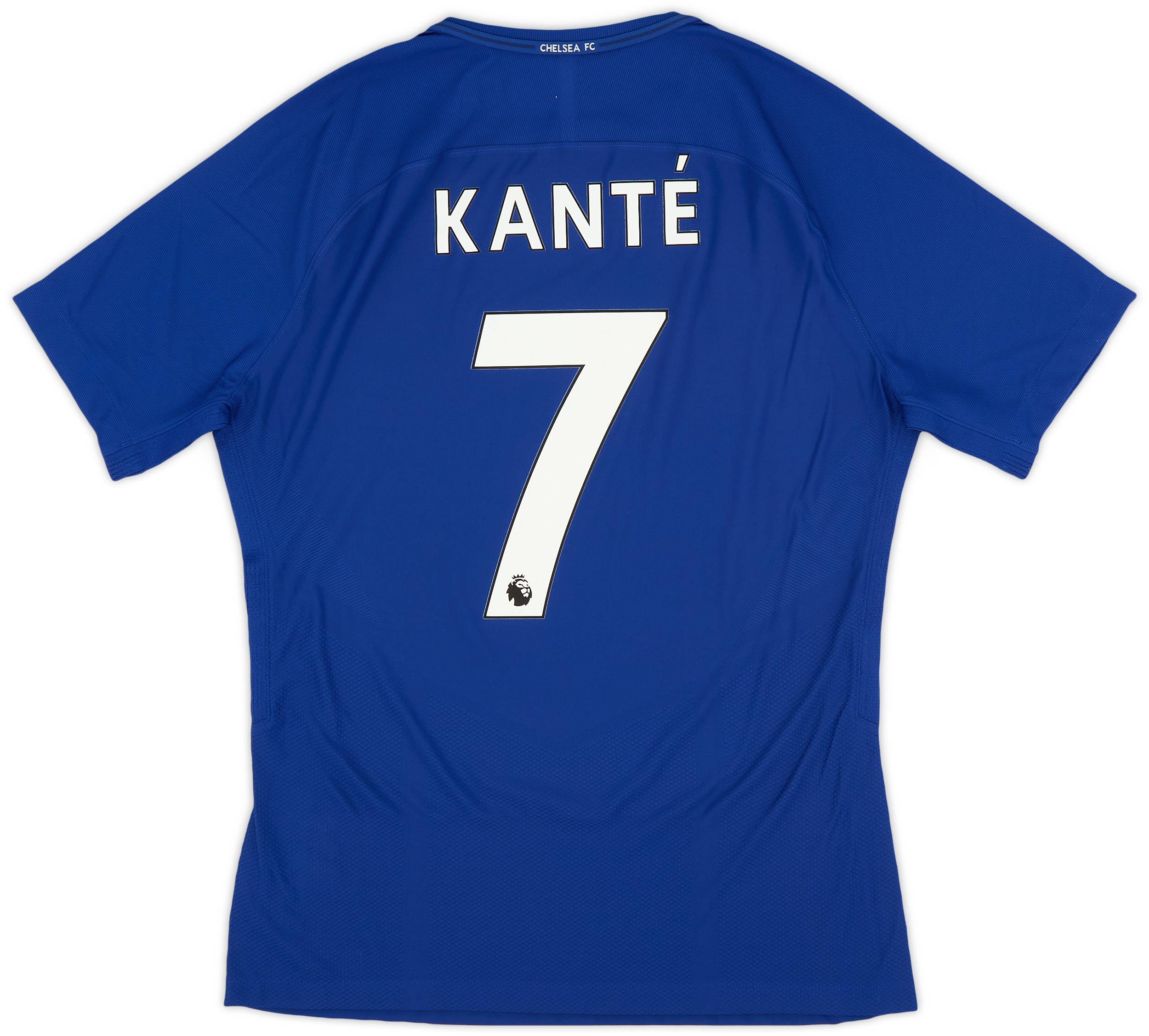 2017-18 Chelsea Player Issue Home Shirt Kante #7 (L)