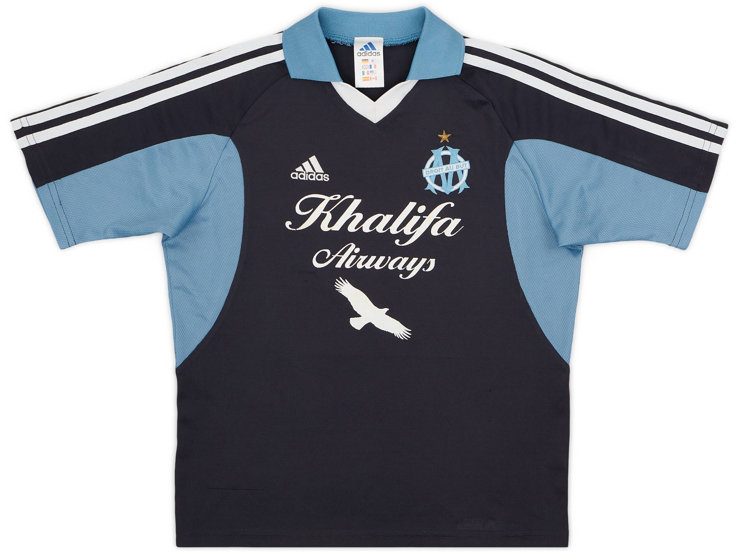 2001-02 Olympique Marseille Away Shirt - 6/10 - (XL.Boys)
