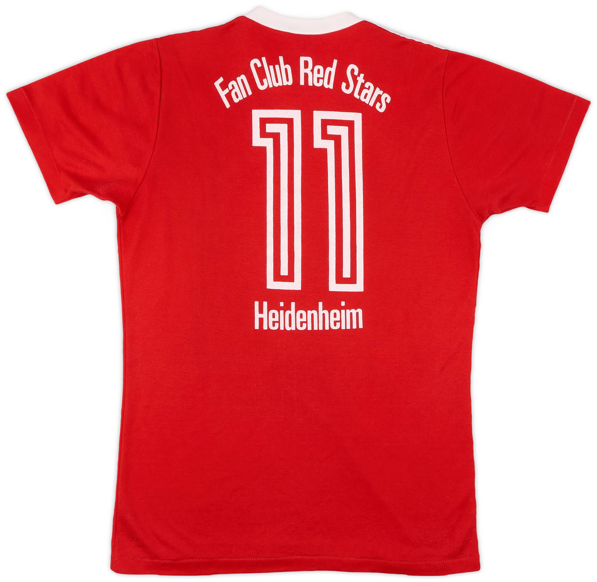 1983-84 Bayern Munich Home Shirt Fan Club Red Stars #11 - 5/10 - (L)