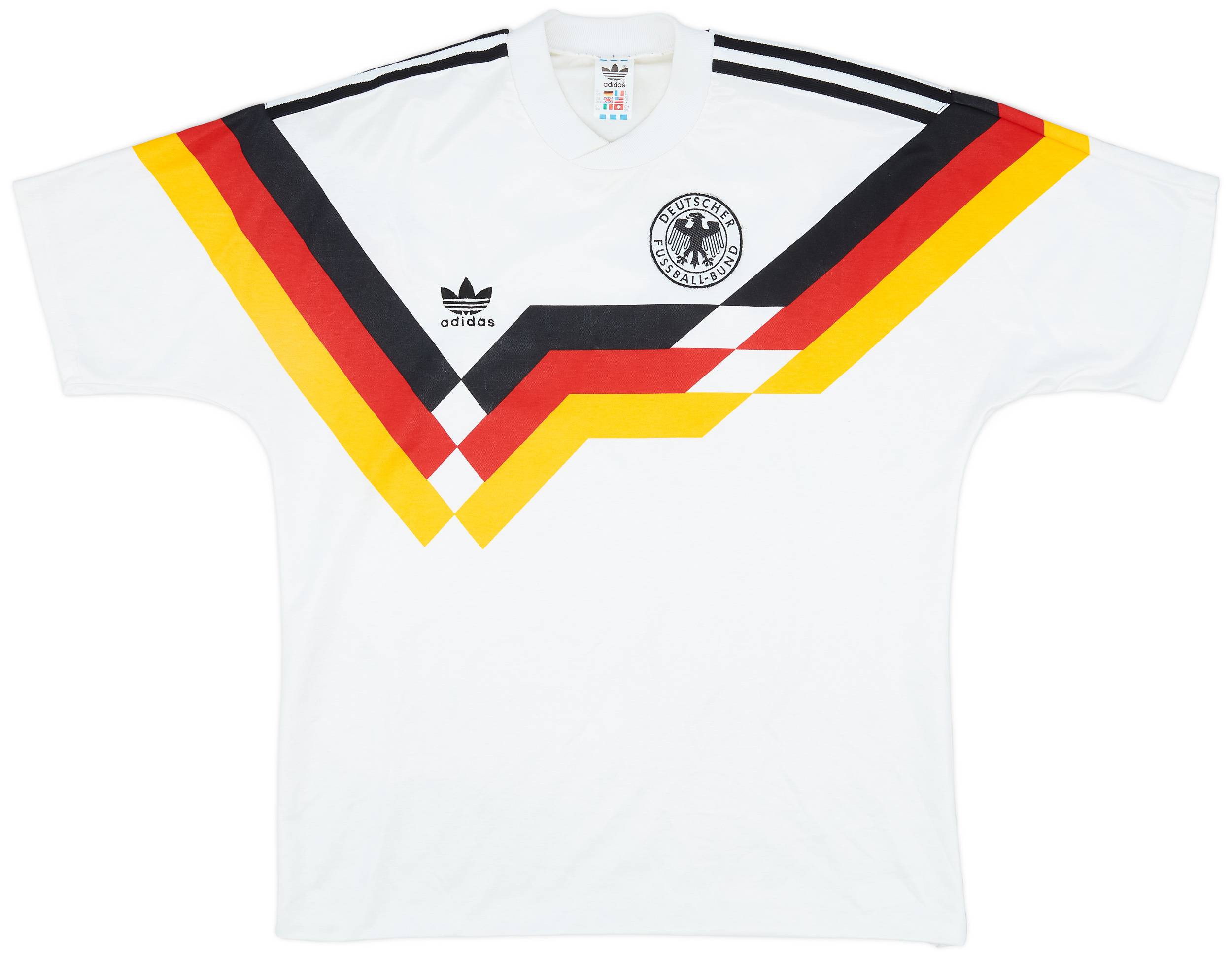 1988-90 West Germany Home Shirt - 9/10 - (M)