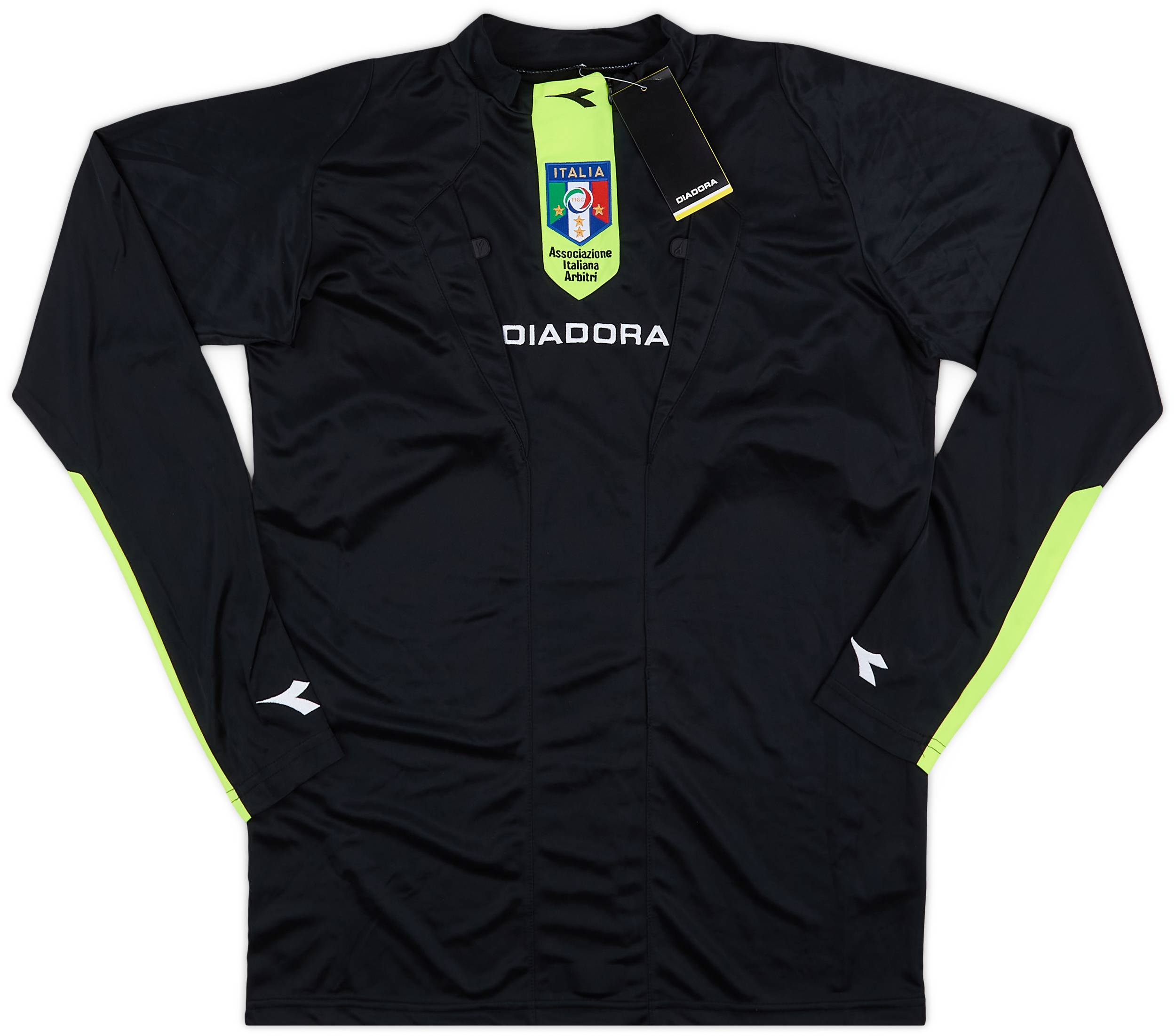2009-10 Italy Diadora Referee L/S Shirt (S)