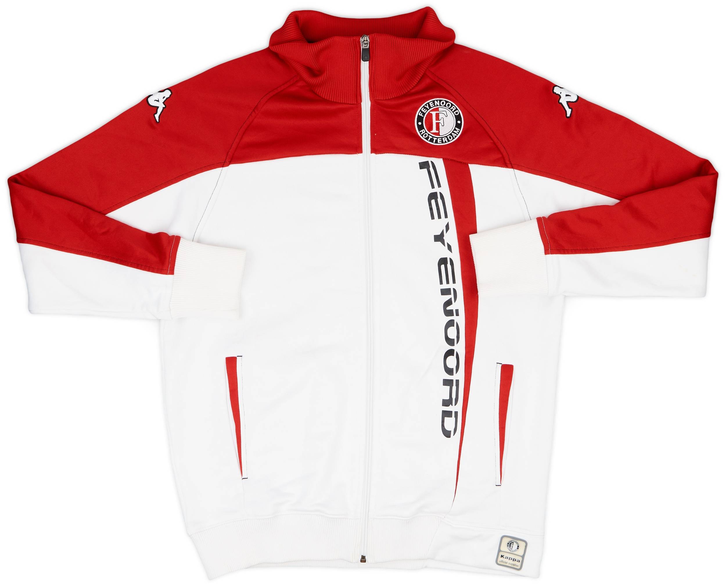 値引きする 2007-08 Feyenoord Kappa Track Jacket - 7/10 - (M) ウェア