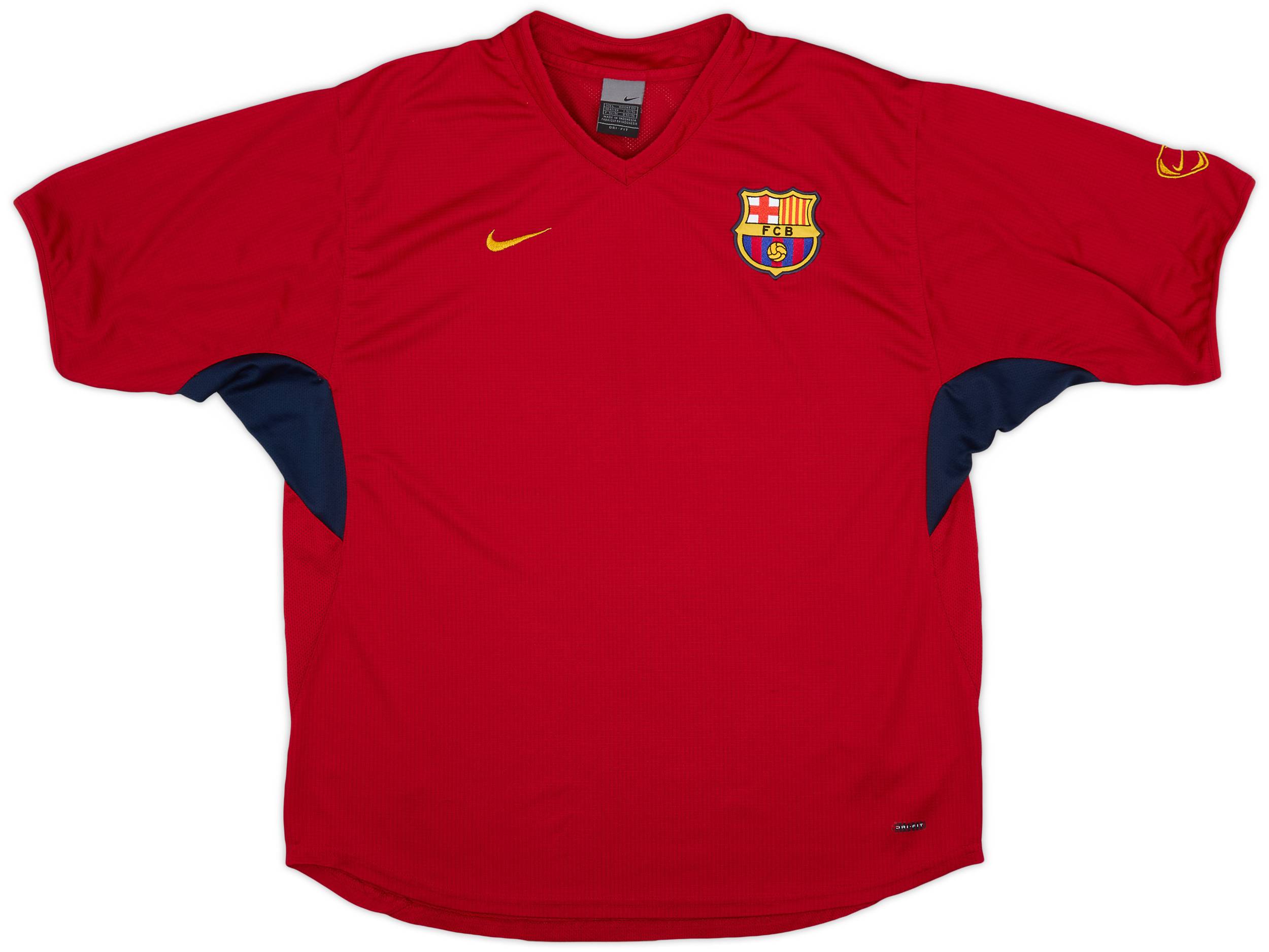 2002-03 Barcelona Nike Training Shirt - 8/10 - (L)