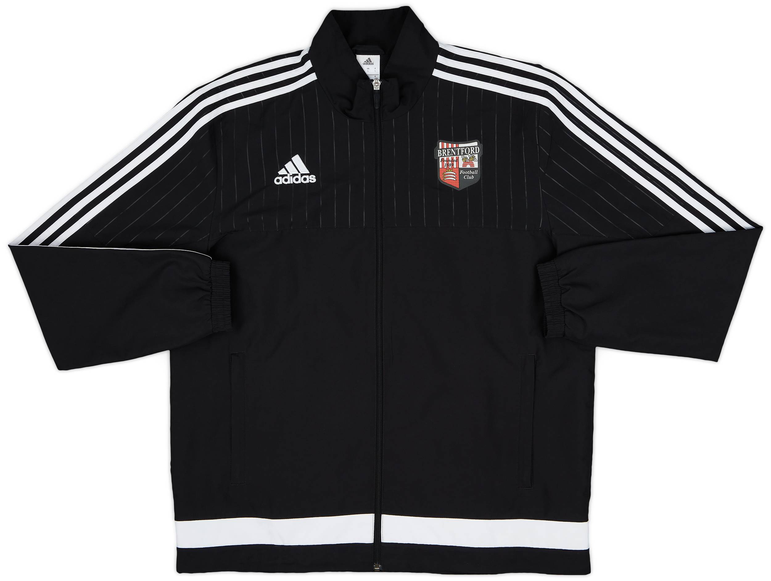 2014-15 Brentford adidas Track Jacket - 8/10 - (L)