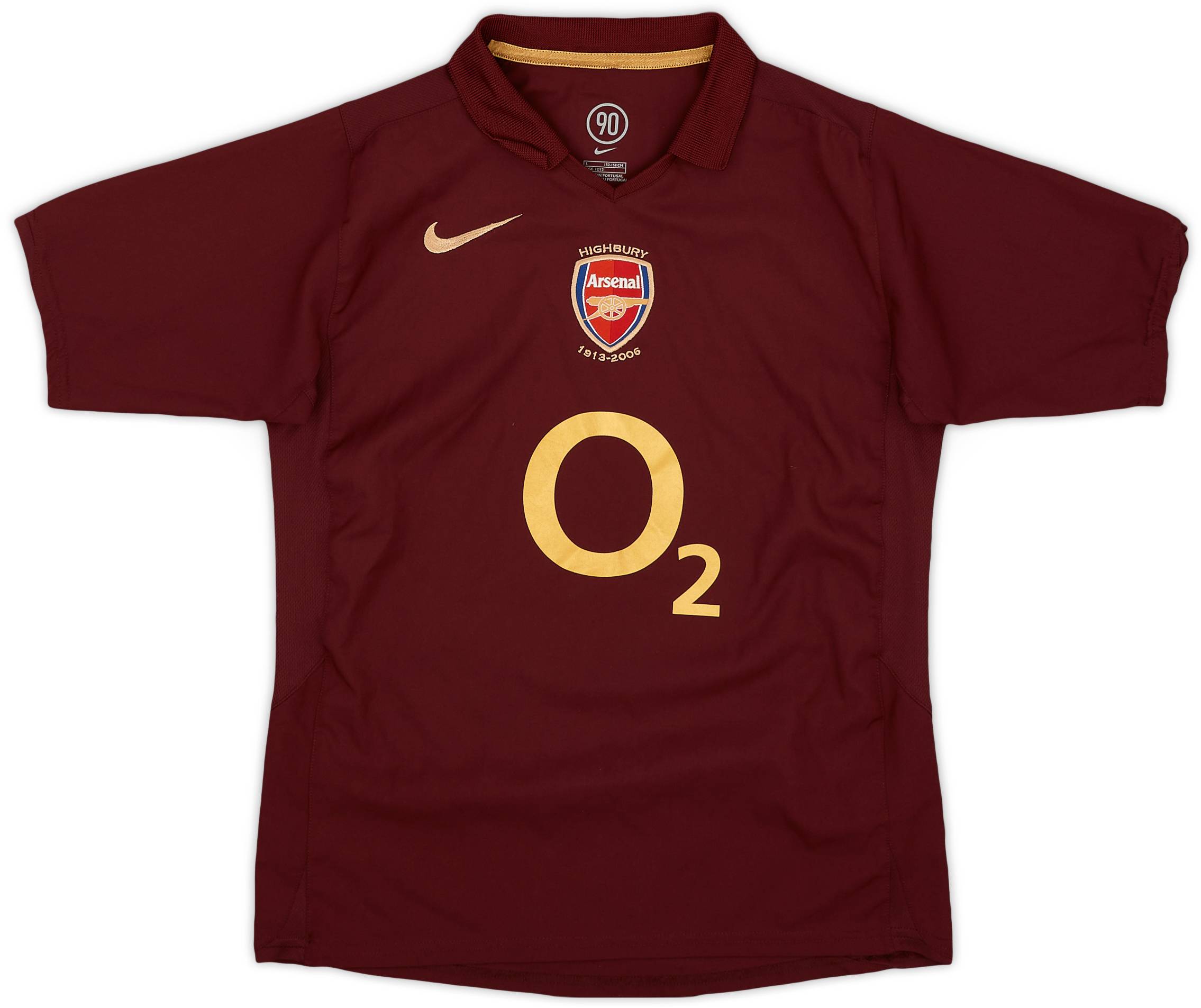 2005-06 Arsenal Home Shirt - 9/10 - (L.Boys)