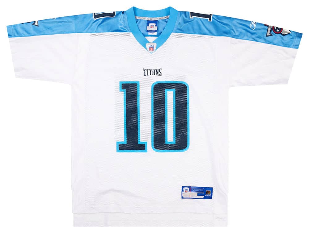 2006 Tennessee Titans Young 10 Reebok On Field Jersey Away L