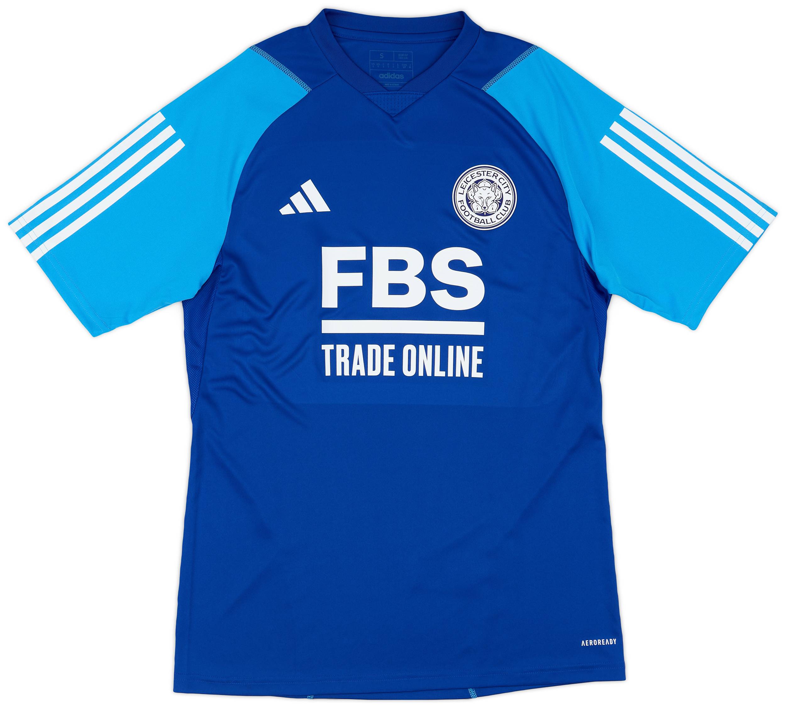 2023-24 Leicester adidas Training Shirt - 7/10 - (S)