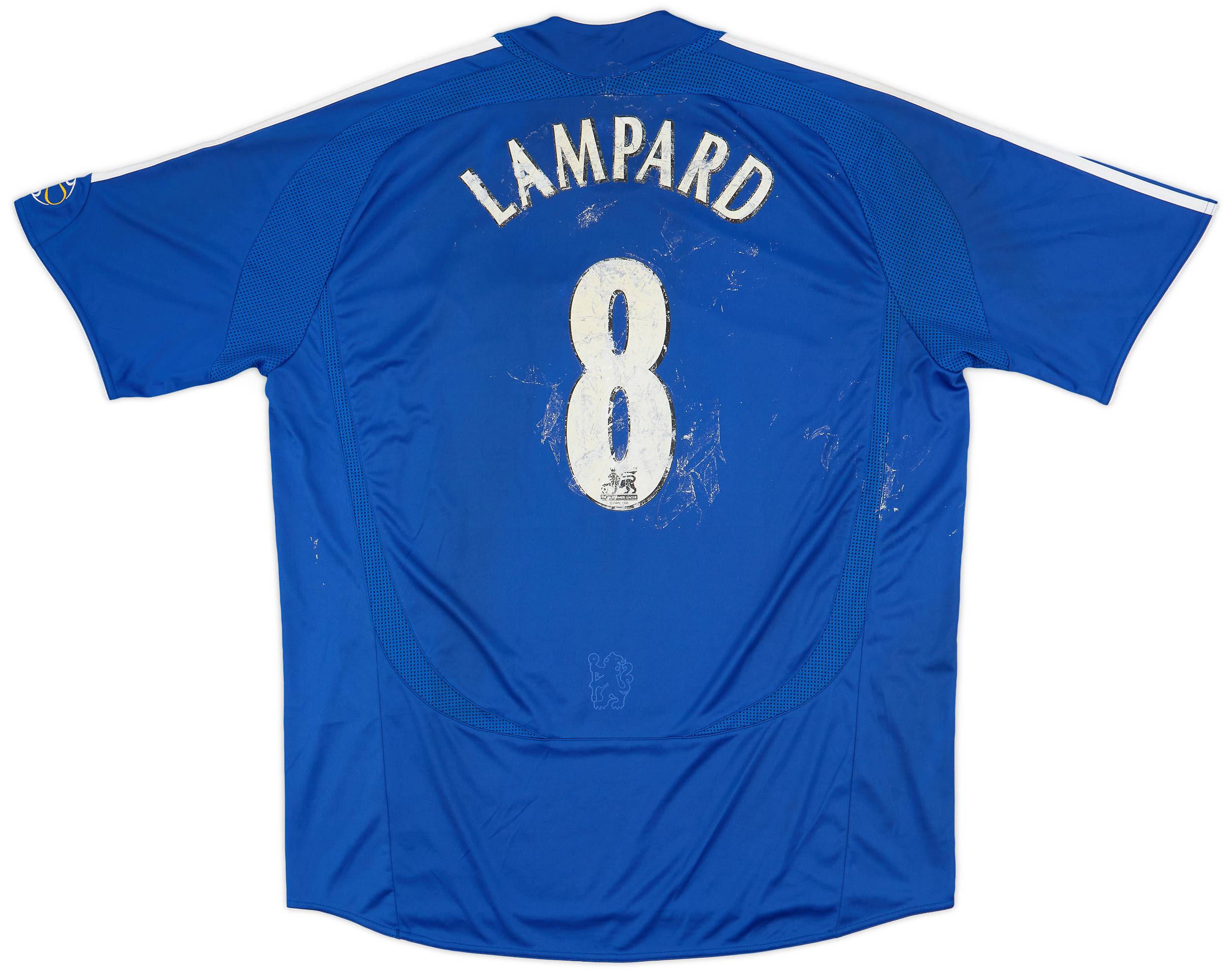 2006-08 Chelsea Home Shirt Lampard #8 - 4/10 - (XL)
