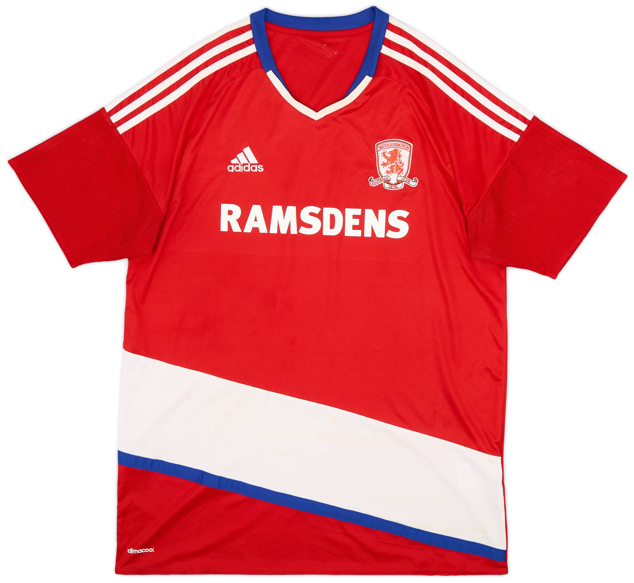 2016-17 Middlesbrough Home Shirt - 7/10 - (L)