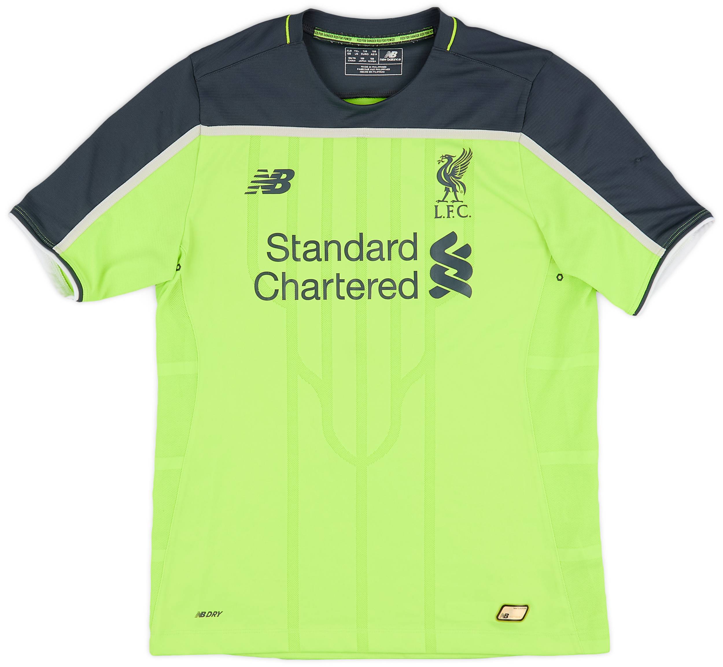 2016-17 Liverpool Third Shirt - 7/10 - (XL.Boys)