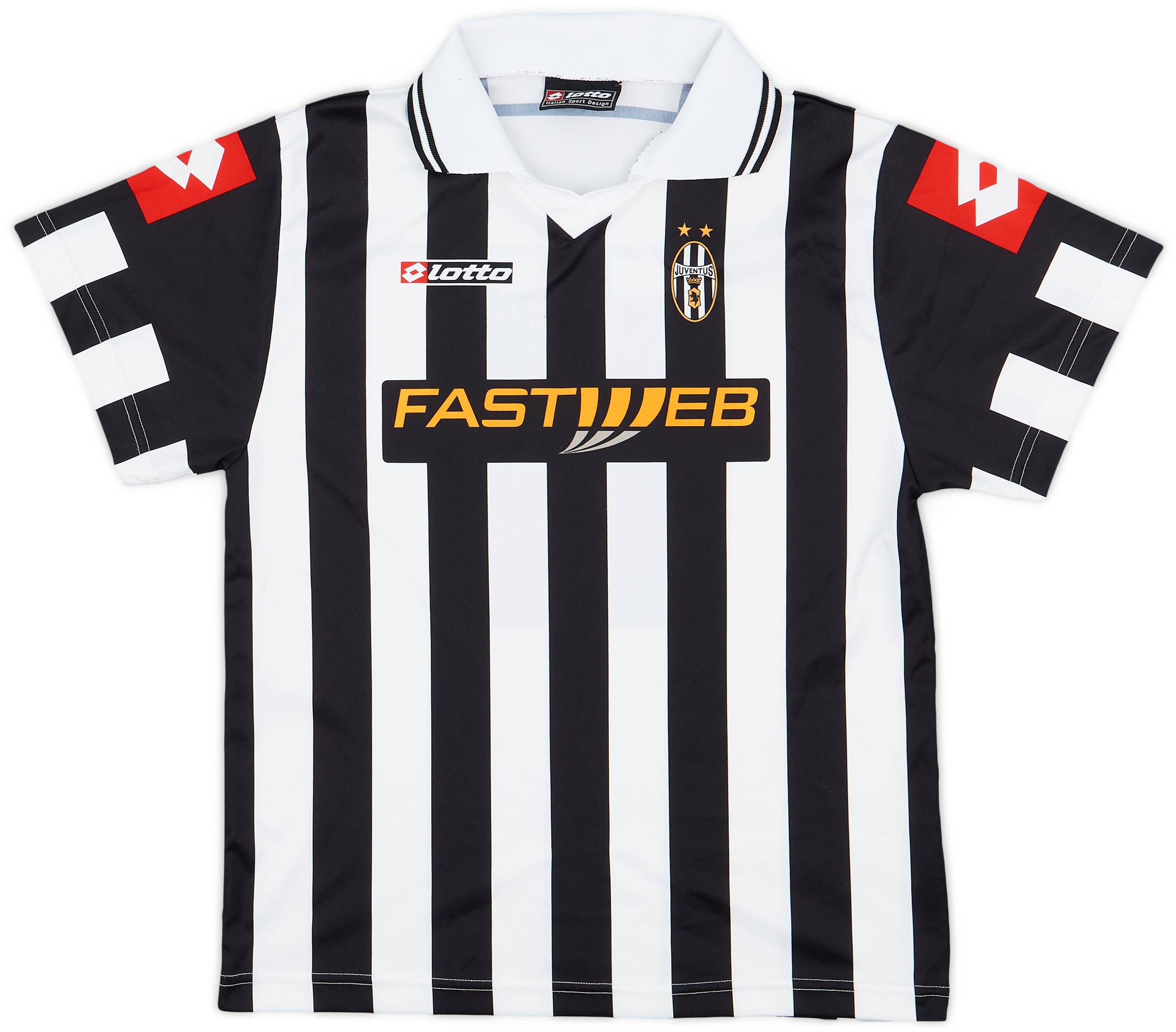 2001-02 Juventus Basic Home Shirt - 8/10 - (L.Boys)