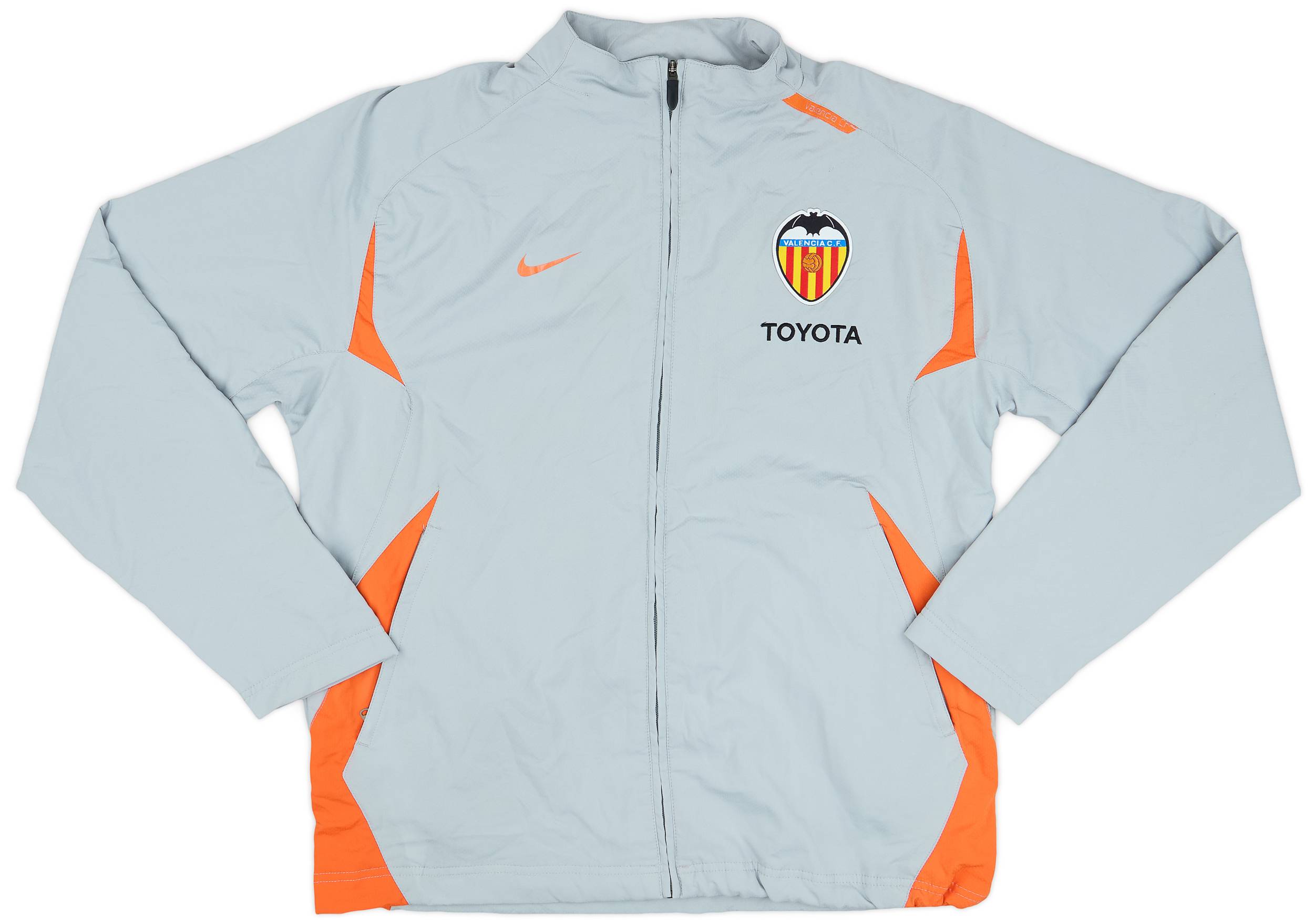 2007-08 Valencia Nike Track Jacket (L)