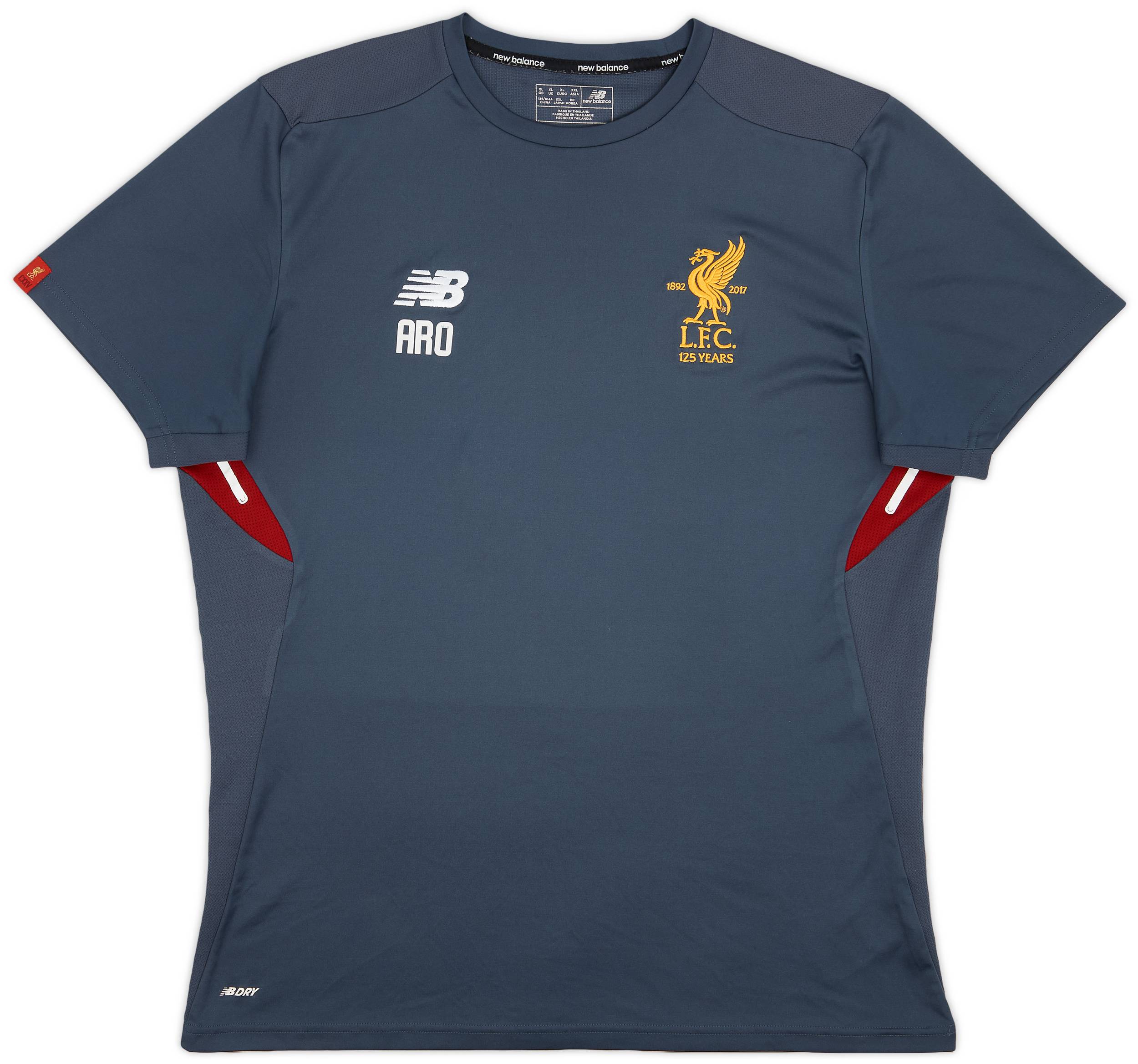 2017 18 Liverpool Staff Issue New Balance Training Shirt Aro 7 10 XL