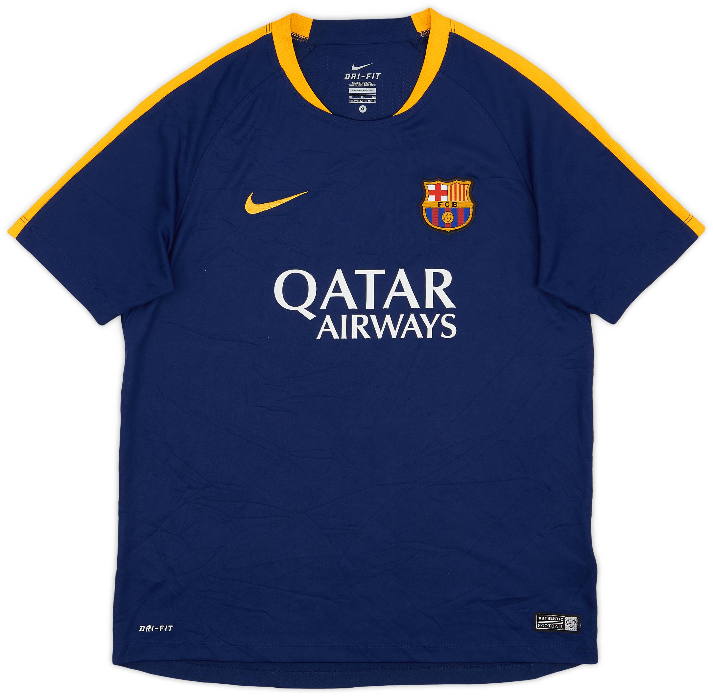 2015-16 Barcelona Nike Training Shirt - 9/10 - (XL.Boys)
