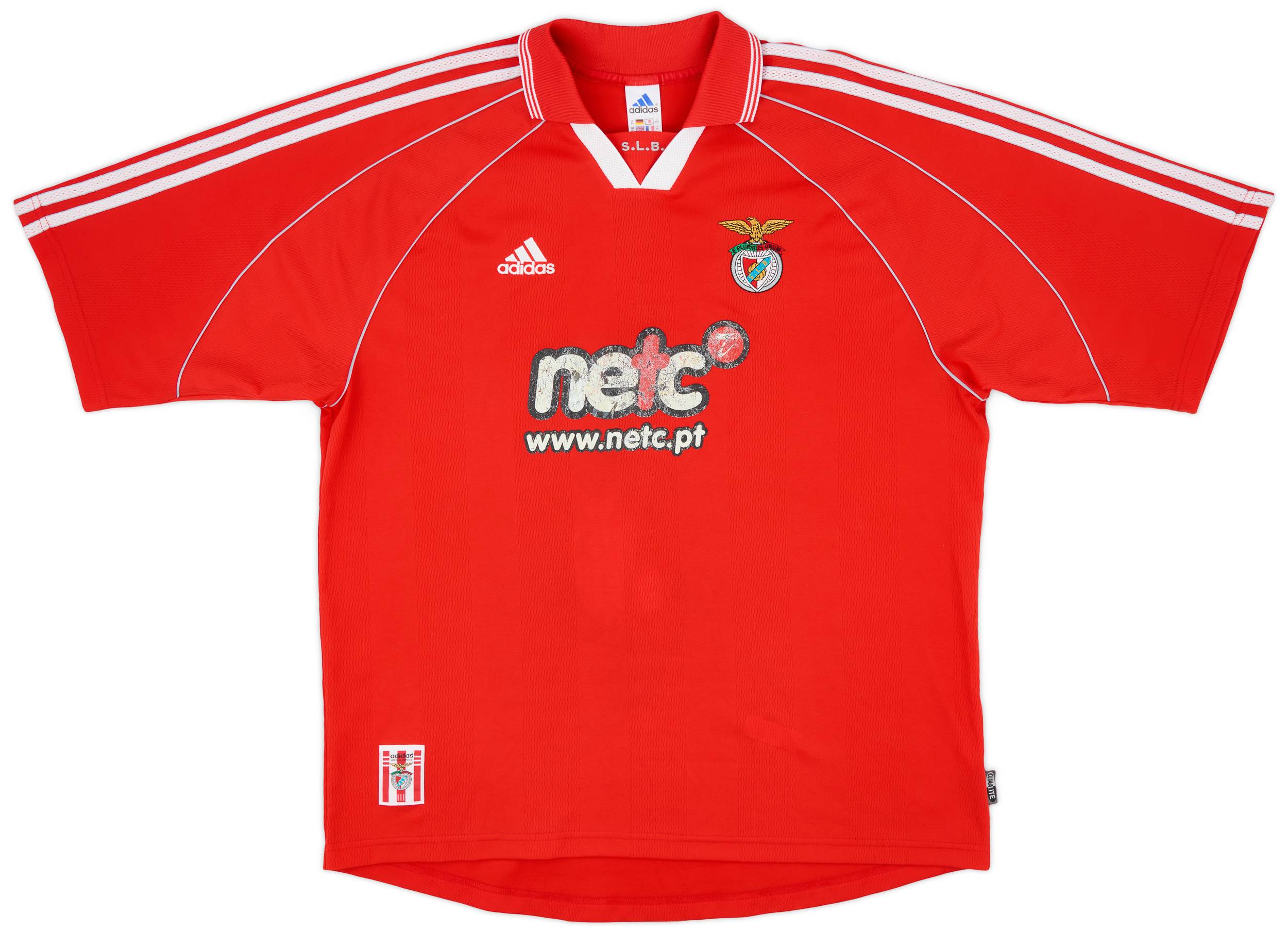 2001-02 Benfica Home Shirt - 4/10 - (XL)