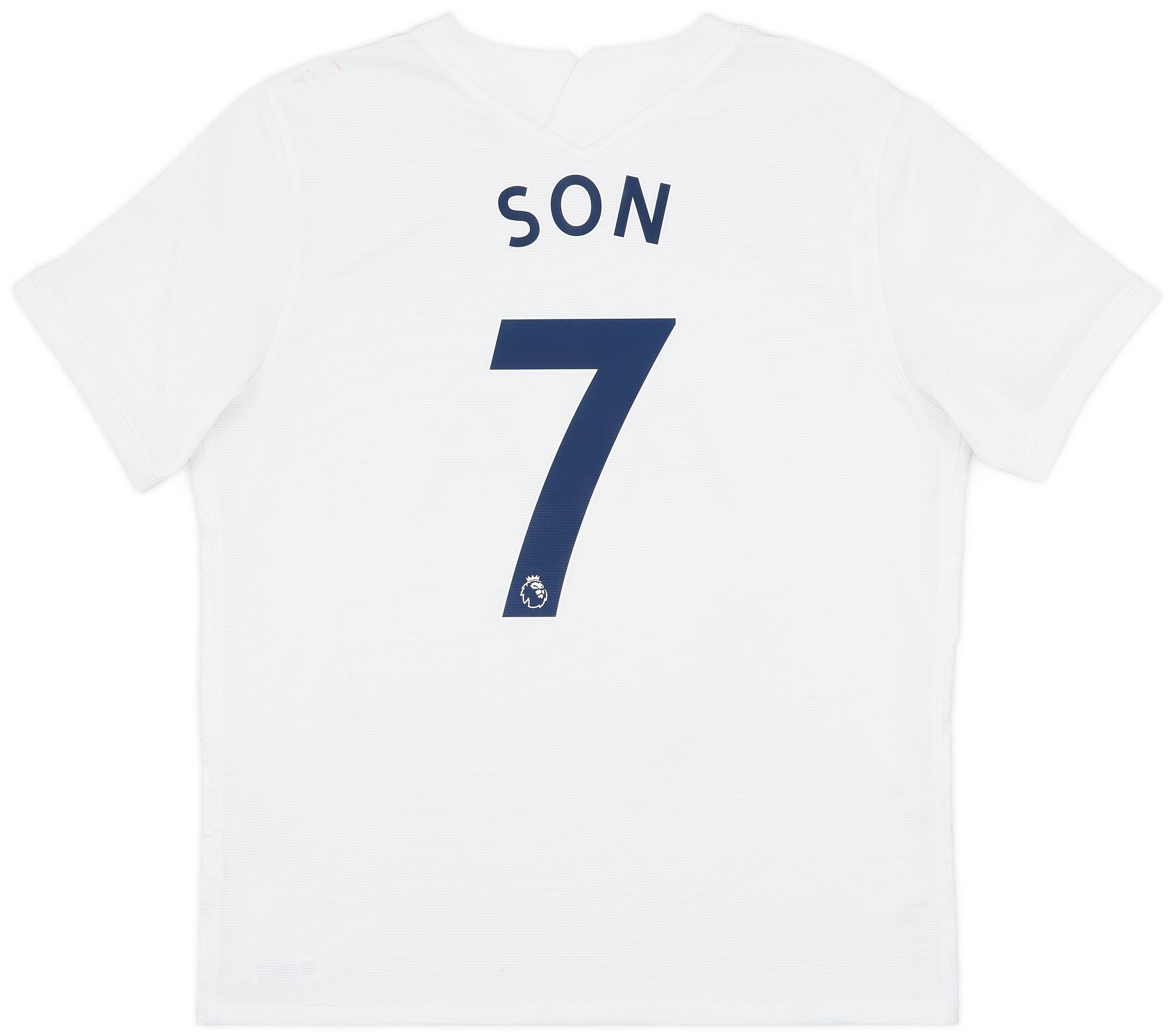 再再販！ 2021-22 Tottenham Home Shirt Son #7 - 5/10 - (XL) ウェア