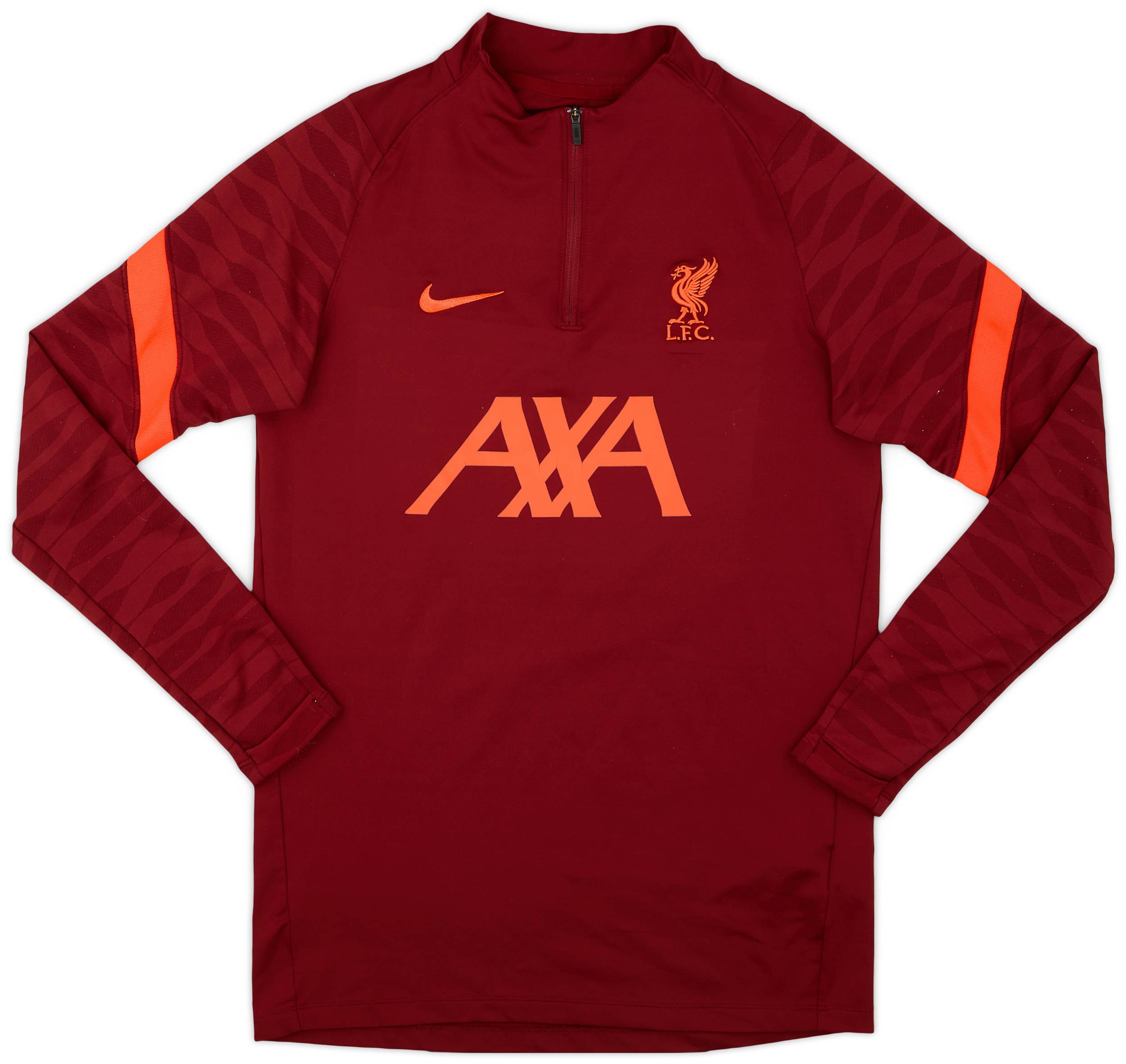 2021-22 Liverpool Nike 1/4 Training Top - 6/10 - (S)