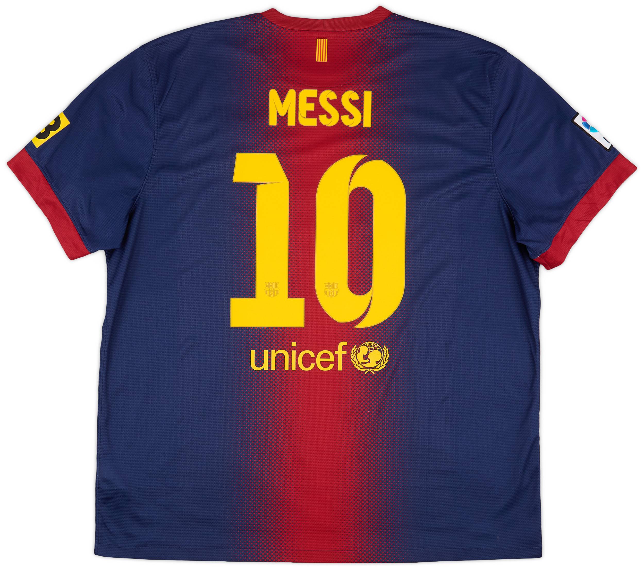 2012-13 Barcelona Home Shirt Messi #10 - 10/10 - (XXL)