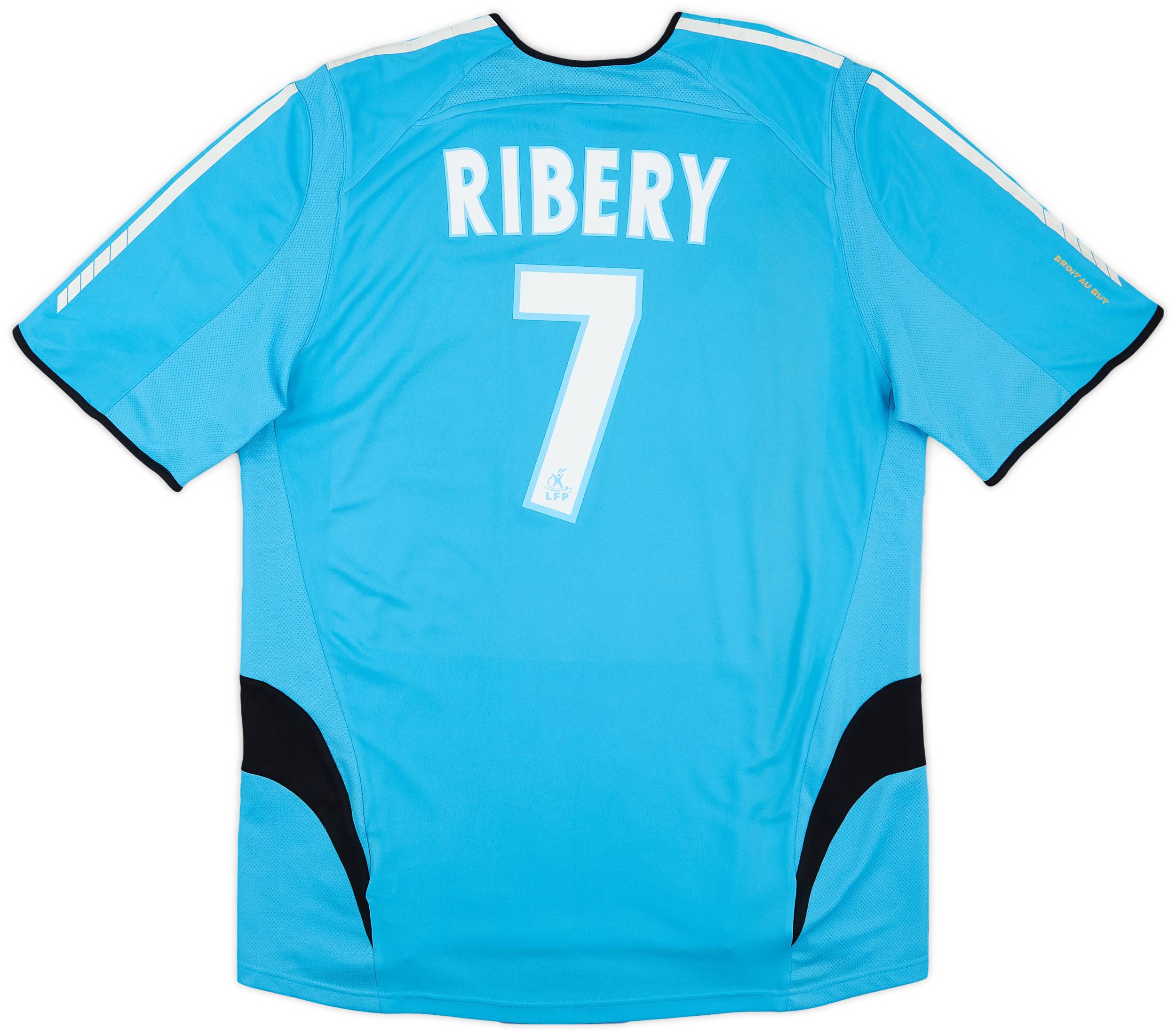 2005-06 Olympique Marseille Away Shirt Ribery #7 - 6/10 - (L)