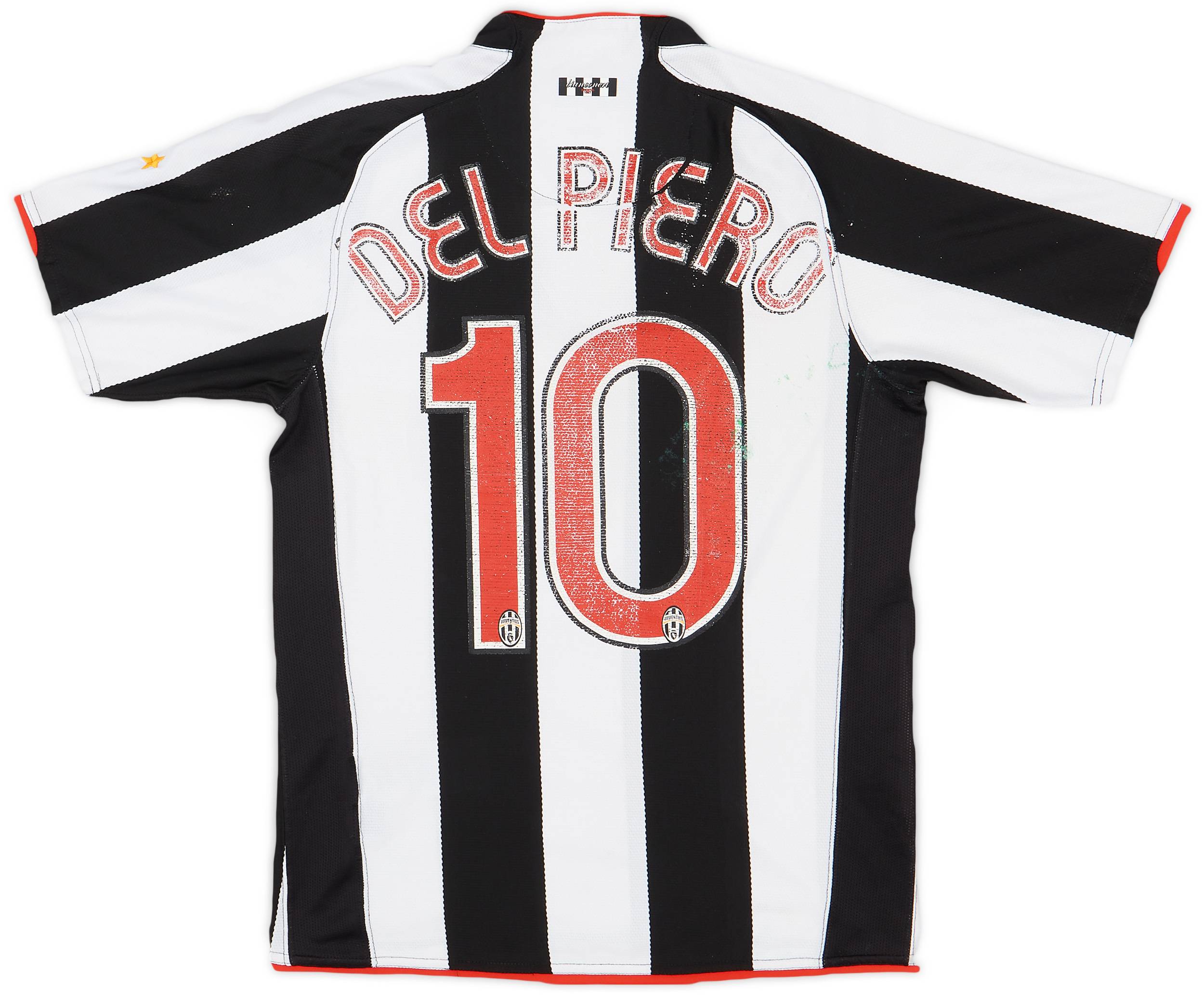 2007-08 Juventus Home Shirt Del Piero #10 - 3/10 - (S)