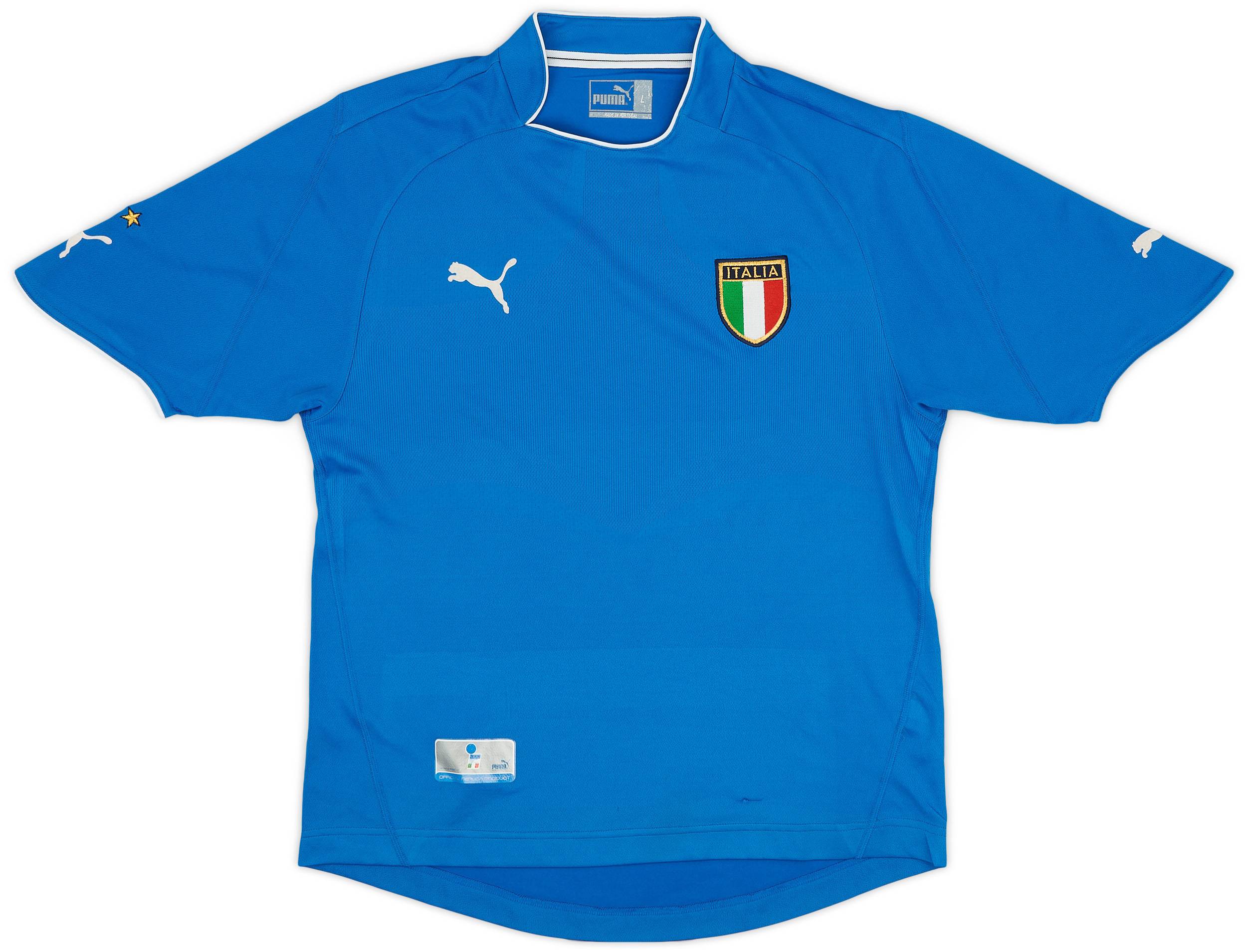 2003-04 Italy Home Shirt - 9/10 - (L)