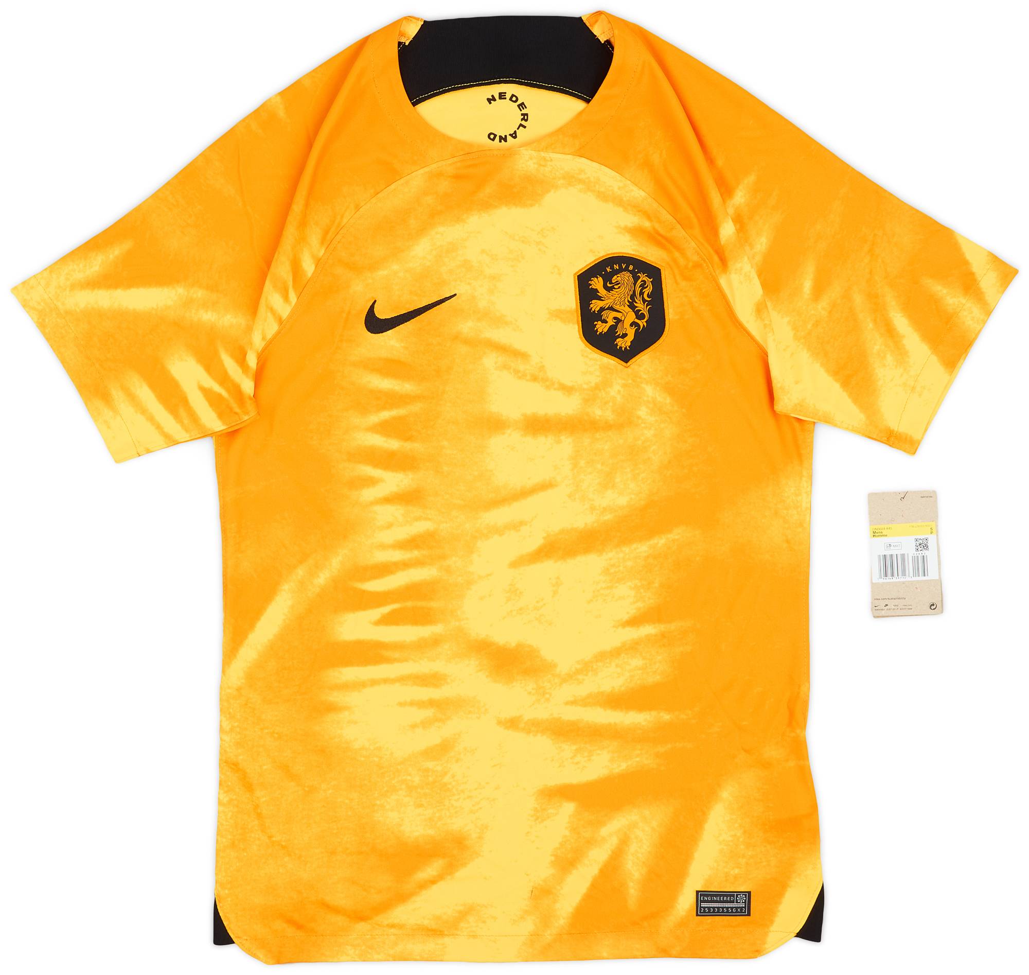 2022-23 Netherlands Home Shirt (S)