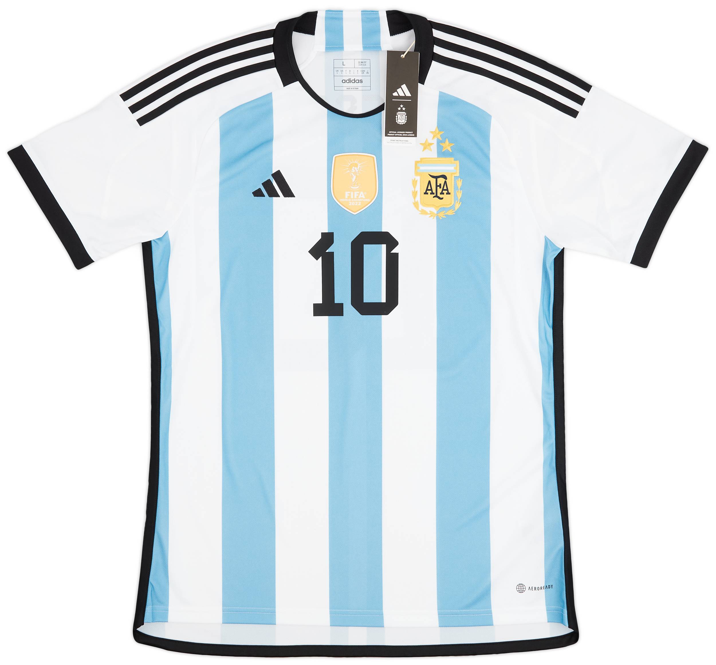 バイヤー厳選用品 2022-23 #10 Messi Shirt Home Argentina ウェア