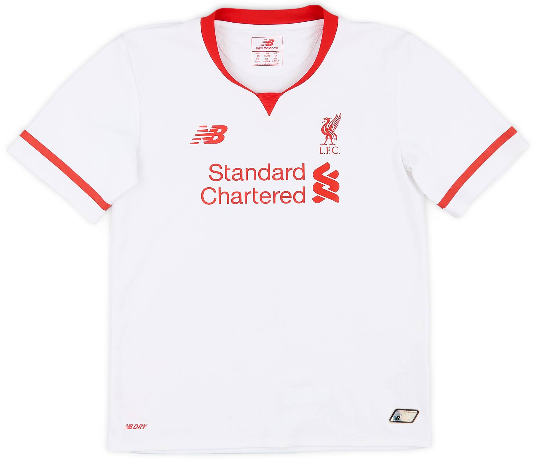 2015-16 Liverpool Away Shirt - 8/10 - (S.Boys)