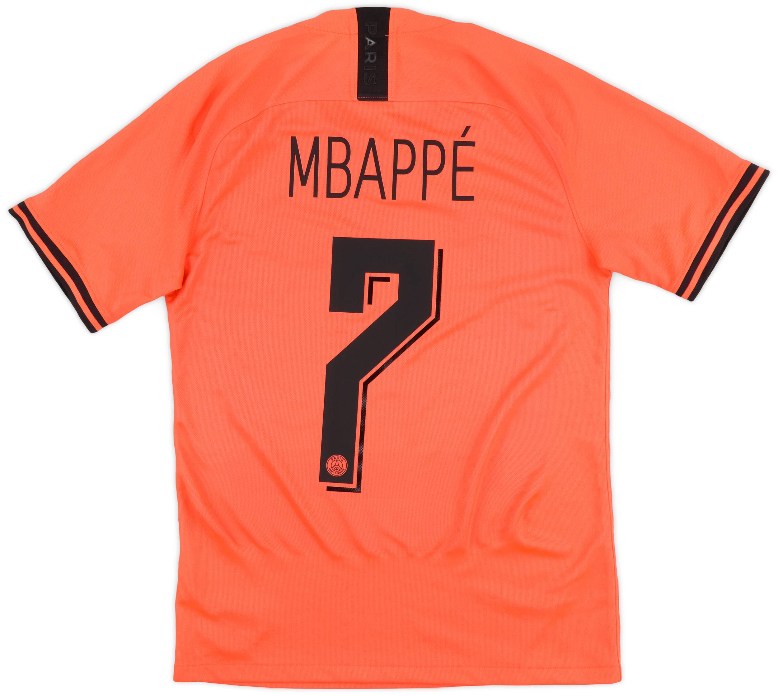 2019-20 Paris Saint-Germain Away Shirt Mbappe #7 - 9/10 - (S)